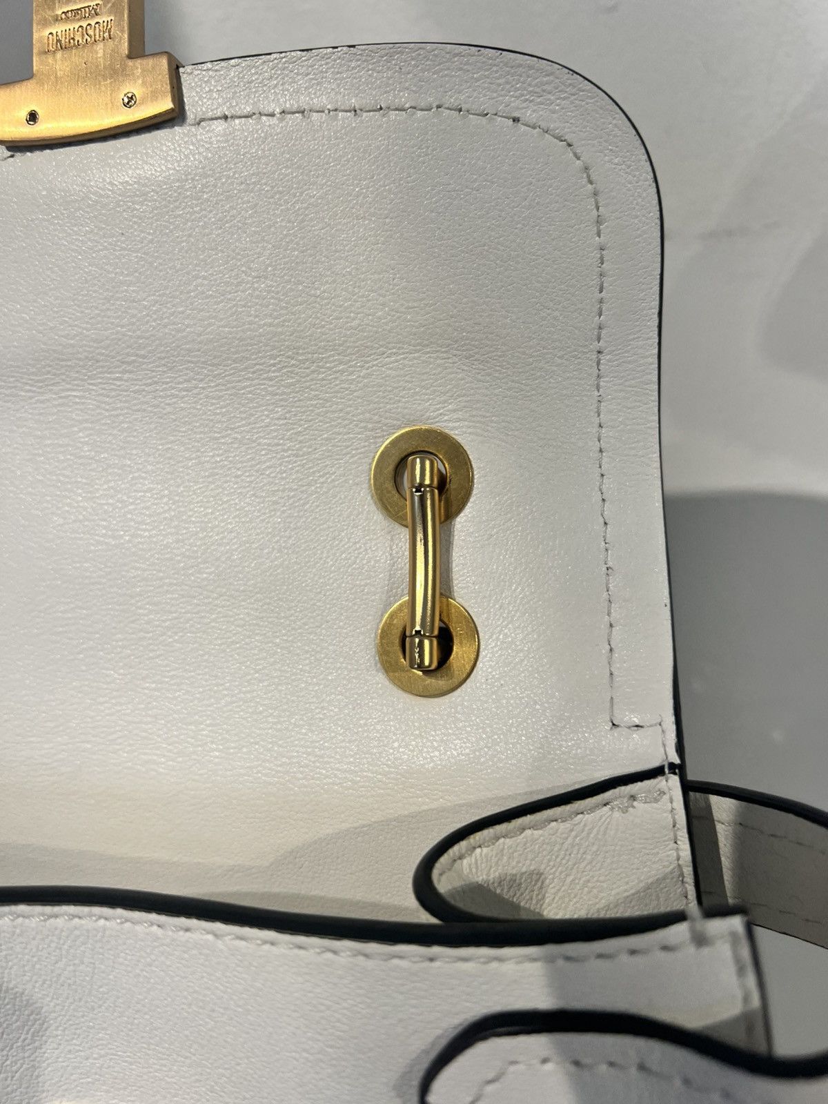 Moschino Rare Moschino Teddy Hidden Lock Two Way Bag ~ Authentic Size ONE SIZE - 13 Thumbnail