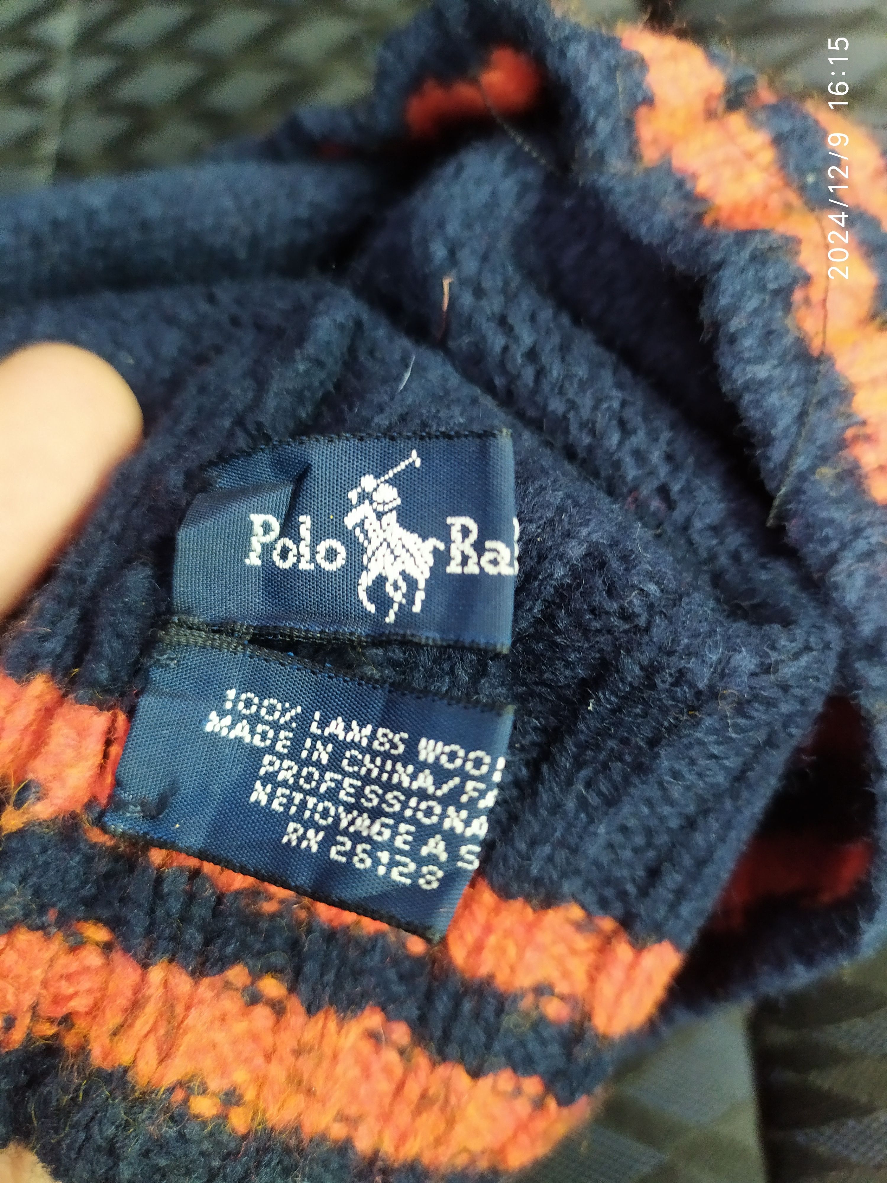 Polo Ralph Lauren × Vintage Vintage Polo Ralph Lauren Wool Beanie / Snow Hat / Snow Cap Size ONE SIZE - 3 Thumbnail