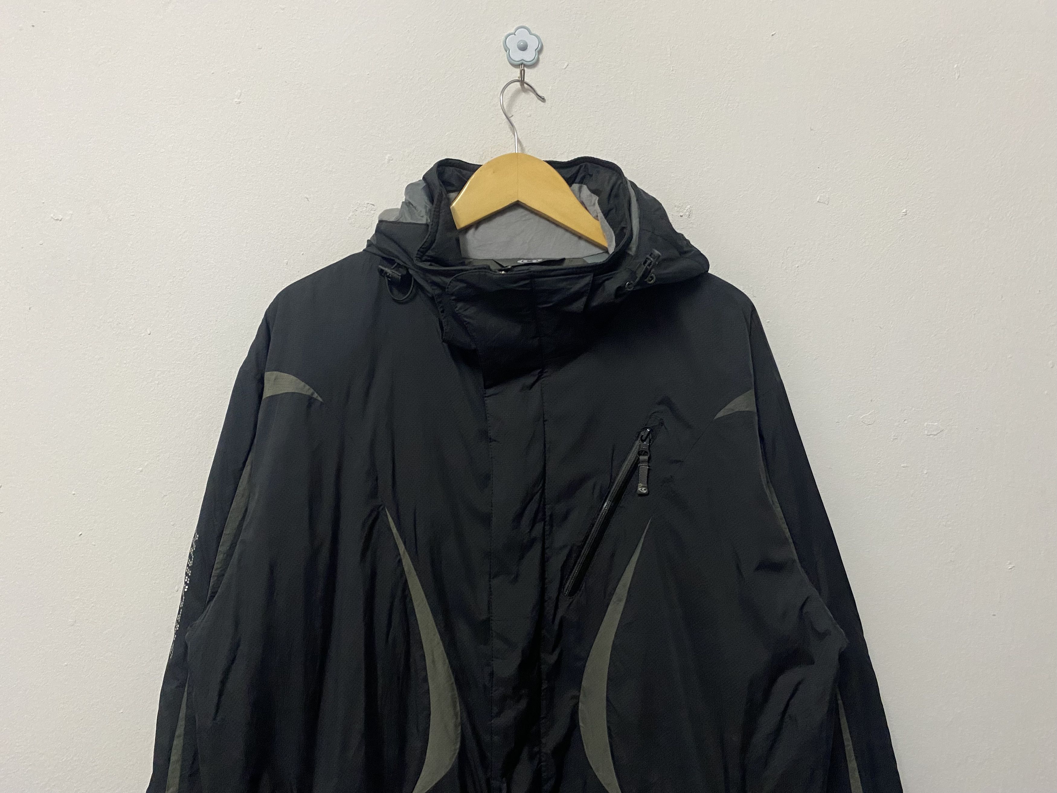 Salomon Vintage Salomon Ski Jacket Hoodie Size US L / EU 52-54 / 3 - 3 Thumbnail