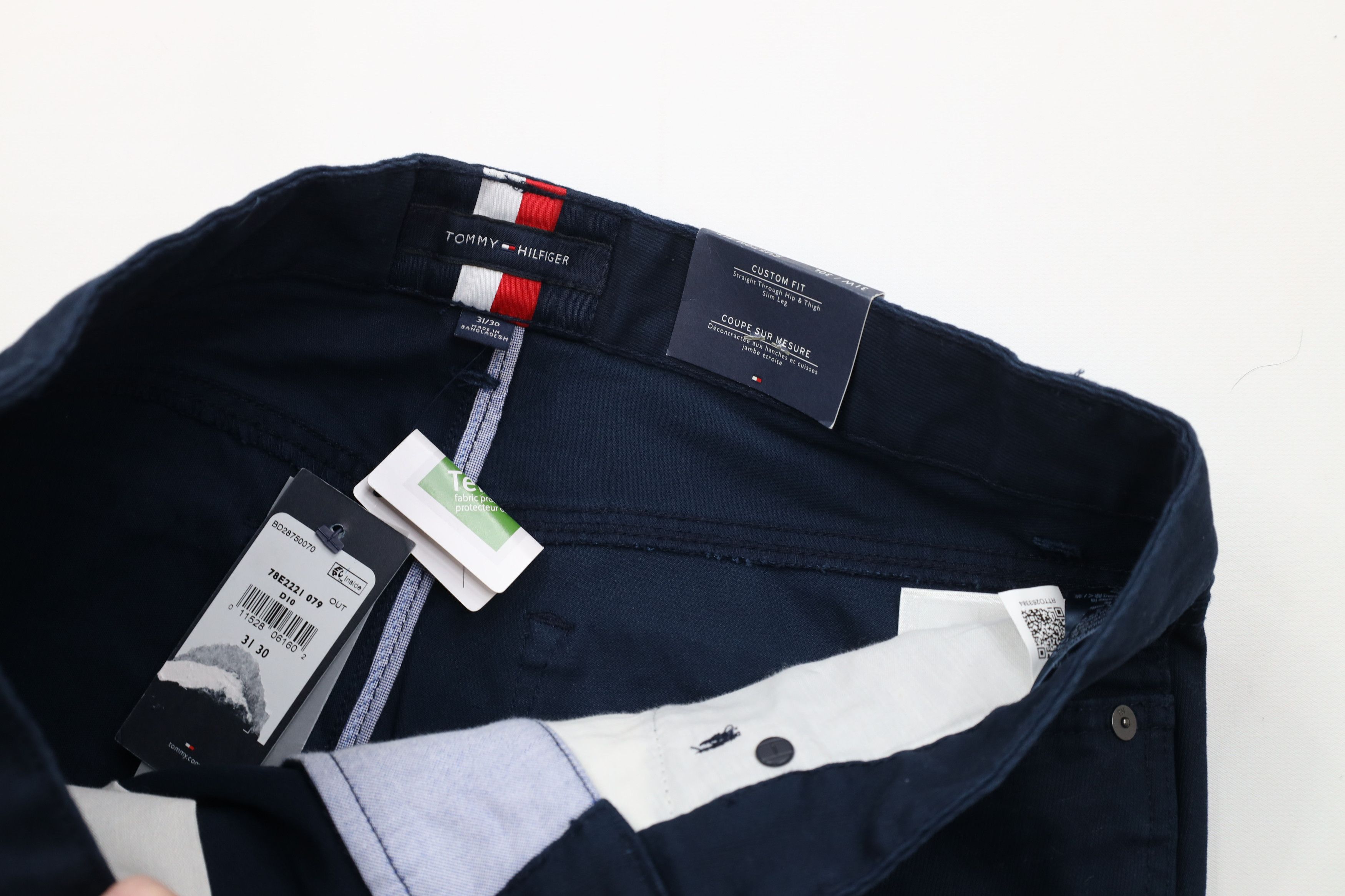 Tommy Hilfiger Deadstock Vintage Y2K Tommy Hilfiger Ribbed Whipcord Pants Size US 31 - 8 Thumbnail