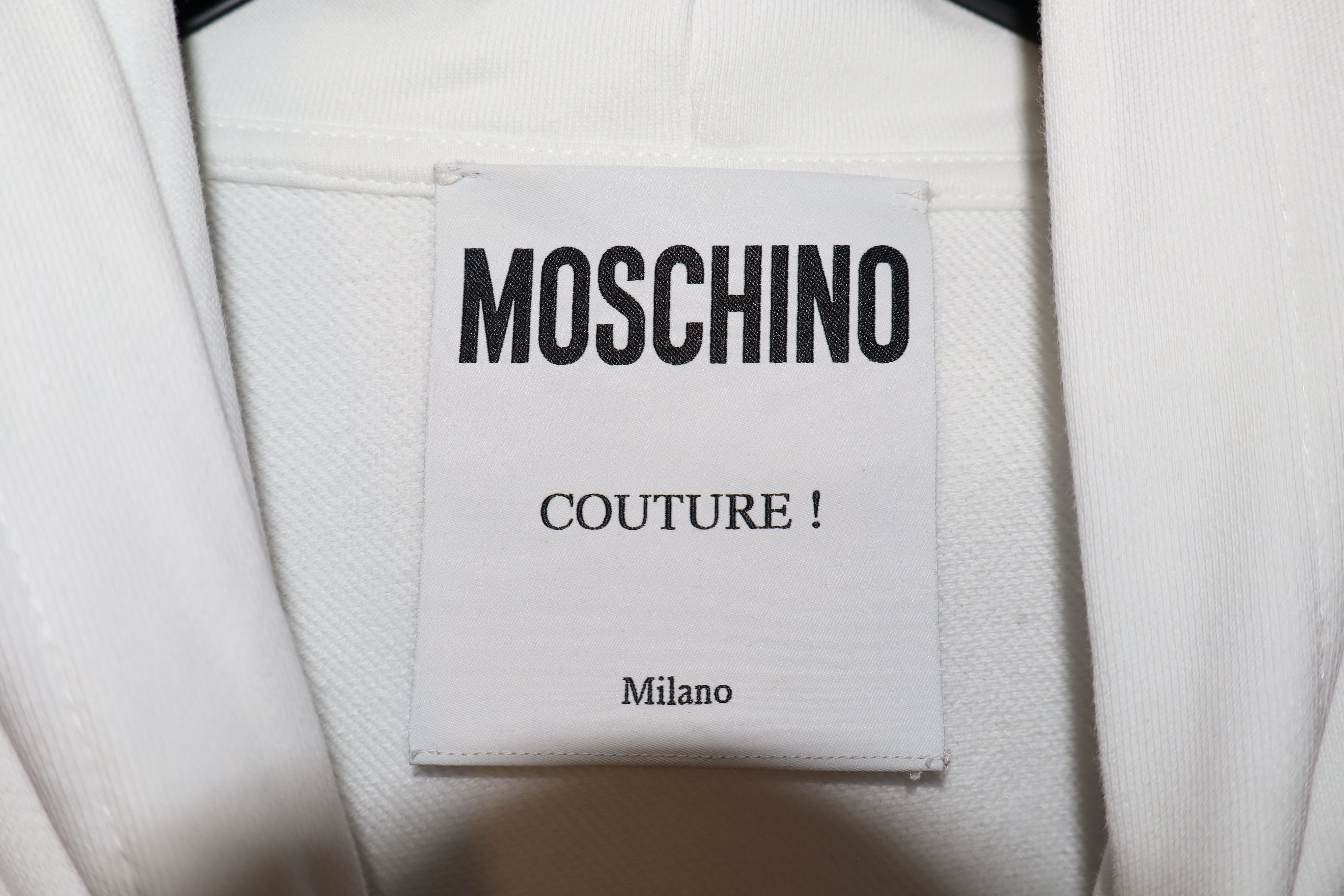 Moschino Embroidered claws logo sweatshirt Size US S / EU 44-46 / 1 - 6 Thumbnail