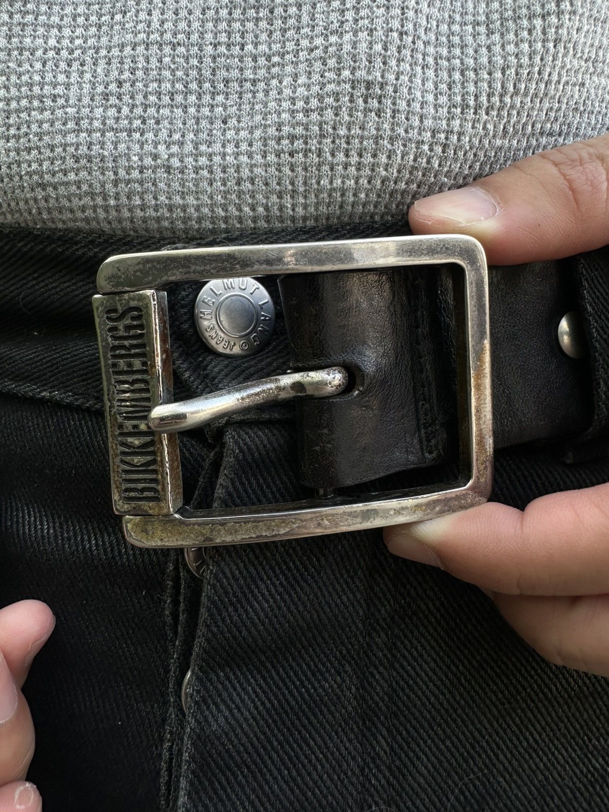 Dirk Bikkembergs Dirk Bikkembergs Leather Belt Size ONE SIZE - 2 Thumbnail