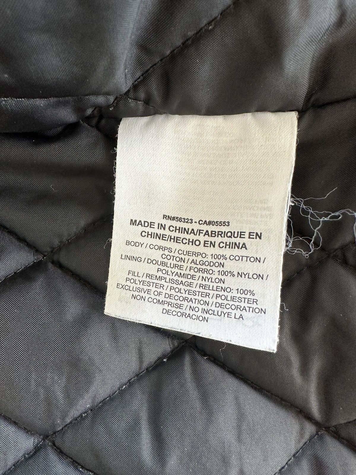 Nike × Supreme Supreme Nike Double Zip Quilted Work Jacket (L 