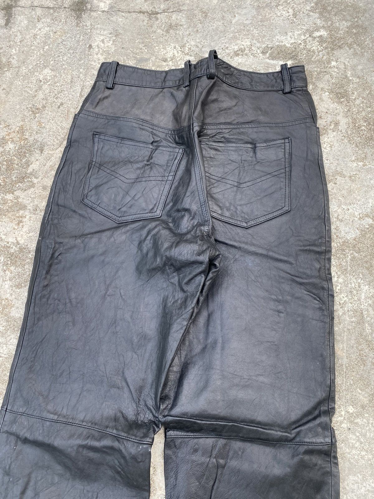 If Six Was Nine Context Japanese Leather Pants Archived Size US 31 - 5 Thumbnail