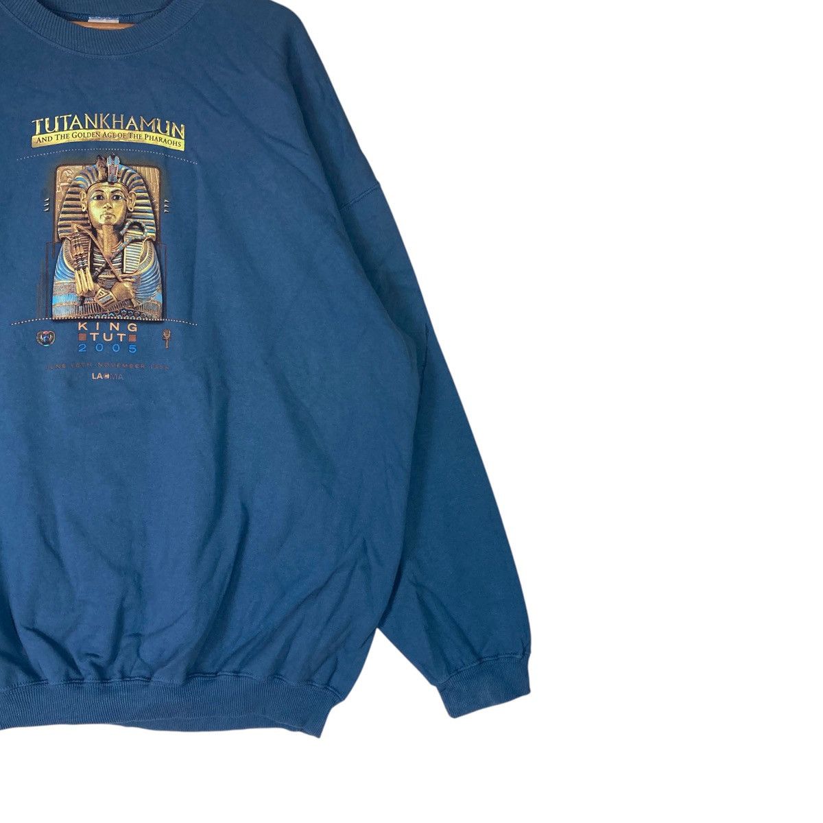 Gildan Vintage Gildan Pharaoh Graphic Pullover Jumper Sweatshirt Size US XXL / EU 58 / 5 - 4 Thumbnail