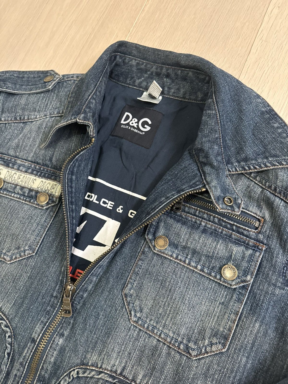 Dolce & Gabbana Vintage Dolce & Gabbana denim jacket Size XL / US 12-14 / IT 48-50 - 2 Thumbnail
