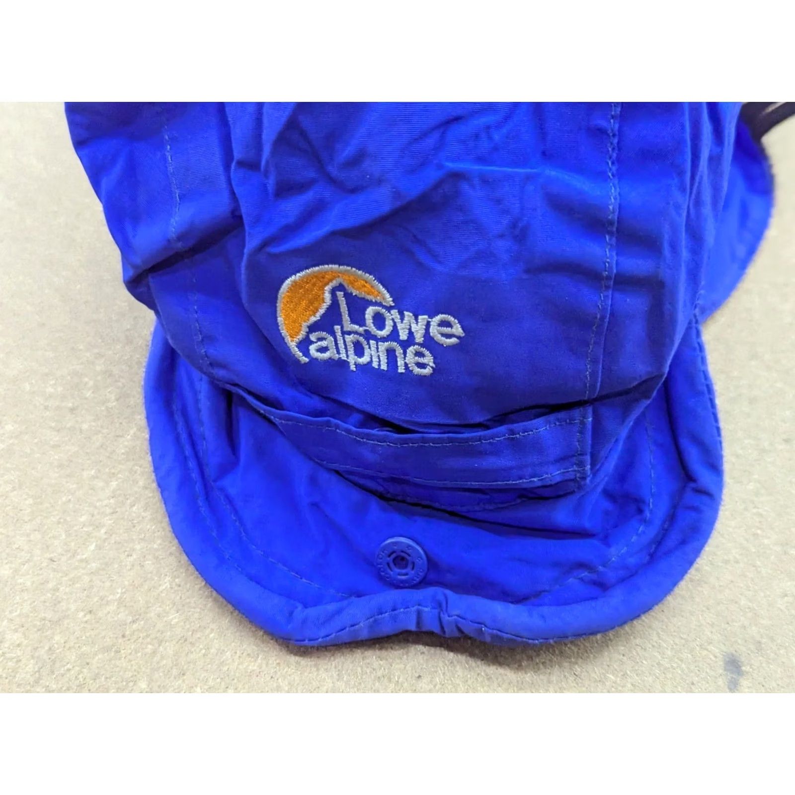 Vintage VINTAGE Lowe Alpine Mountain Cap Triple Point Hat Small Blue Outdoor Hiking Trekking Size ONE SIZE - 2 Thumbnail