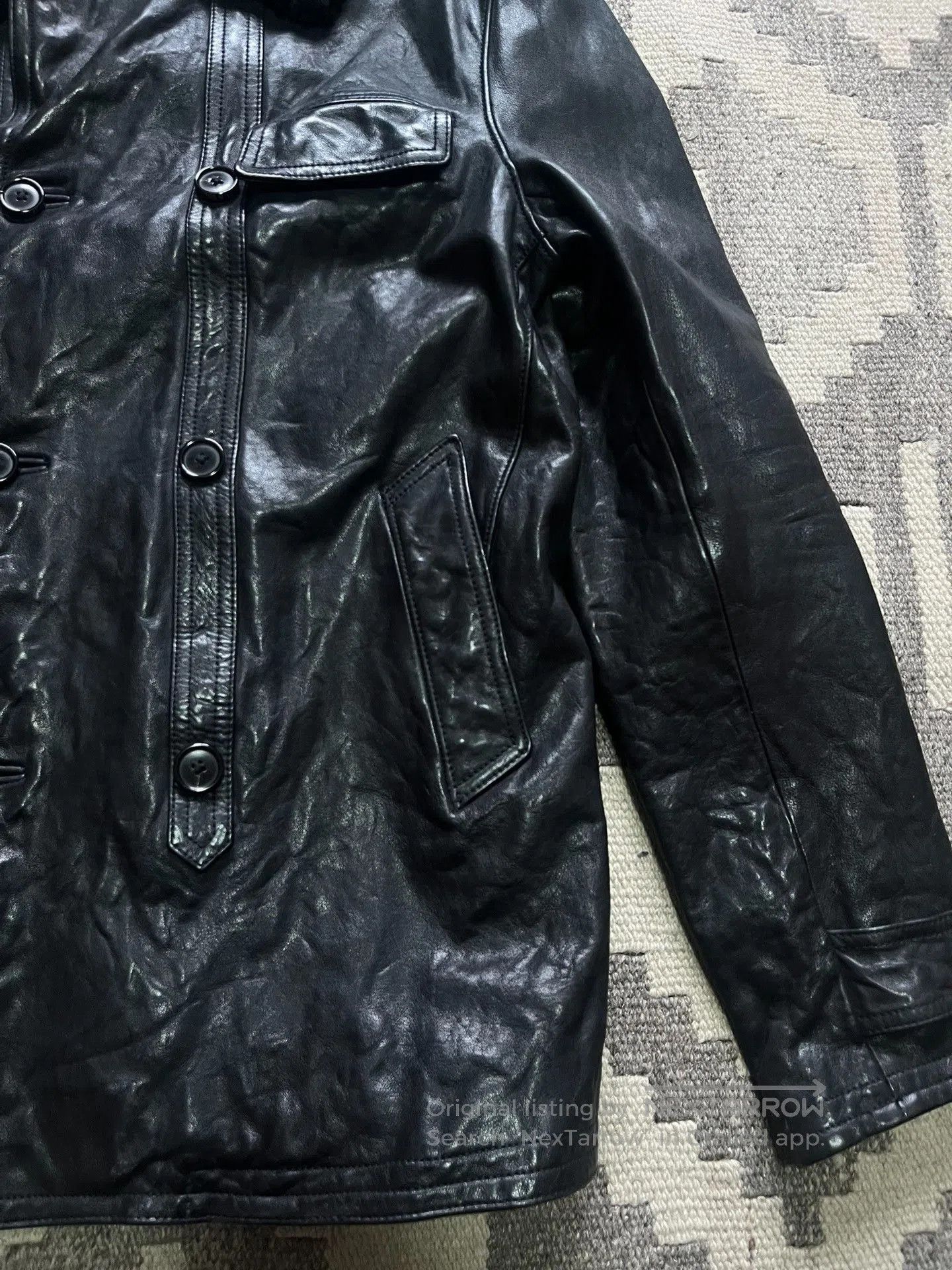 Ralph Lauren Black Label Ralph Lauren Black Label Cowhide Fur Collar Coat. Size US M / EU 48-50 / 2 - 4 Thumbnail