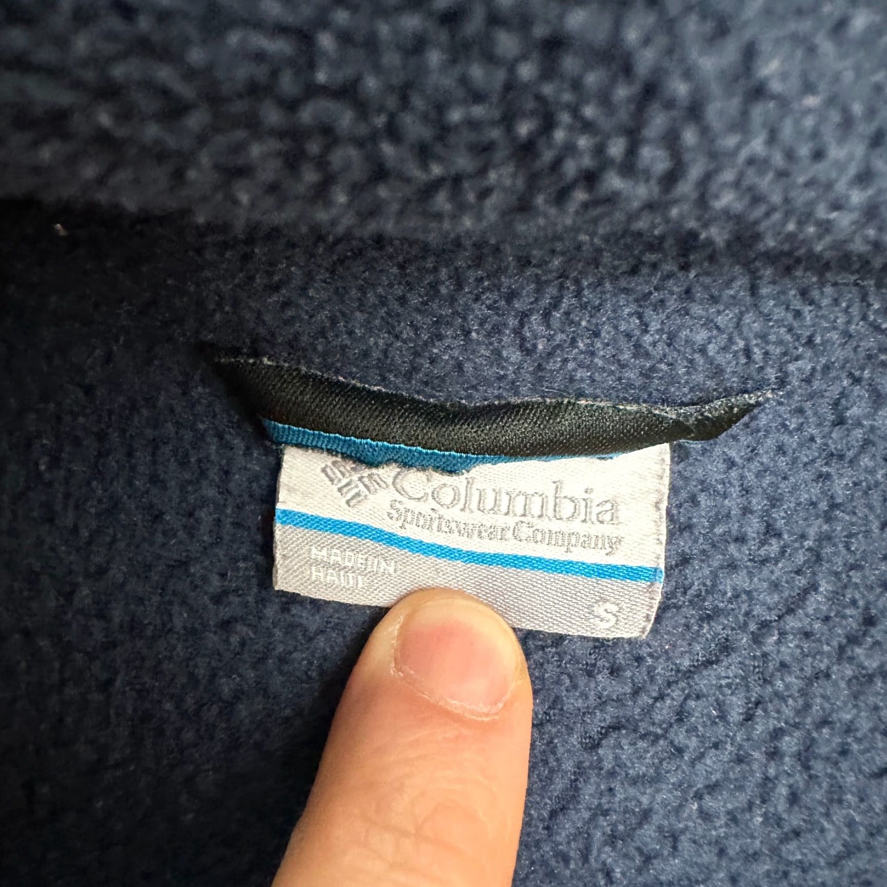 Vintage Columbia Steens Mountain Fleece Jacket Mens Small Blue Full Zip Pocket Outdoor Size US S / EU 44-46 / 1 - 7 Thumbnail