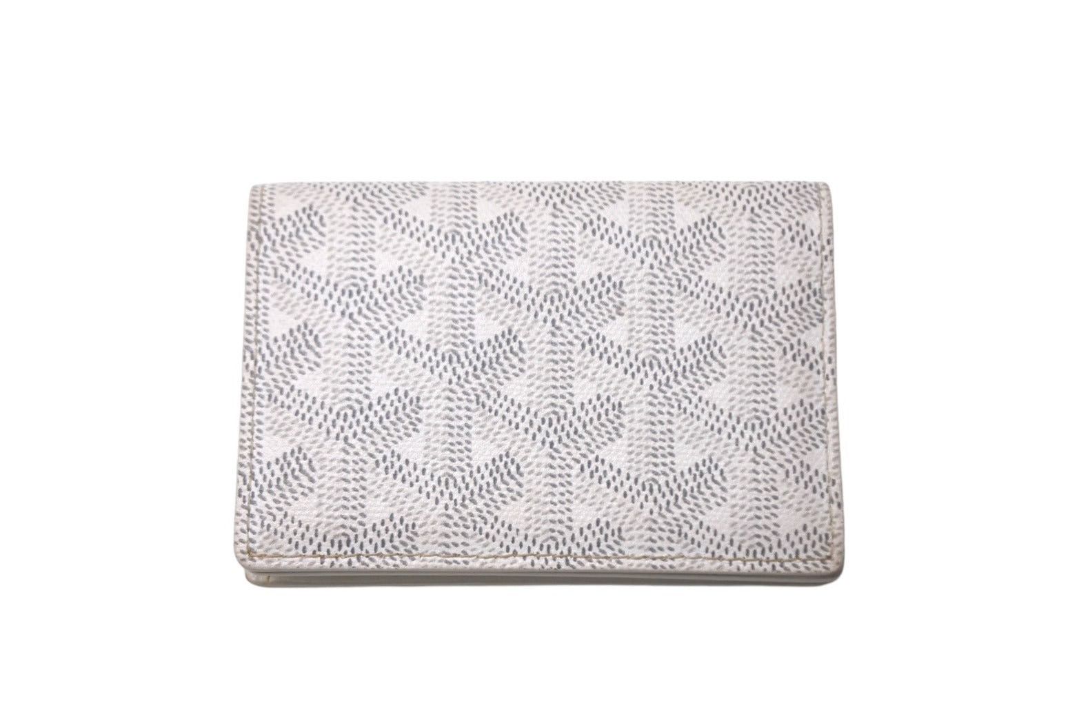 希少品◆入手困難♪【GOYARD】Malesherbes card holder ホワイト Goyard Goyard Malesherbes Card Holder Wallet | Grailed