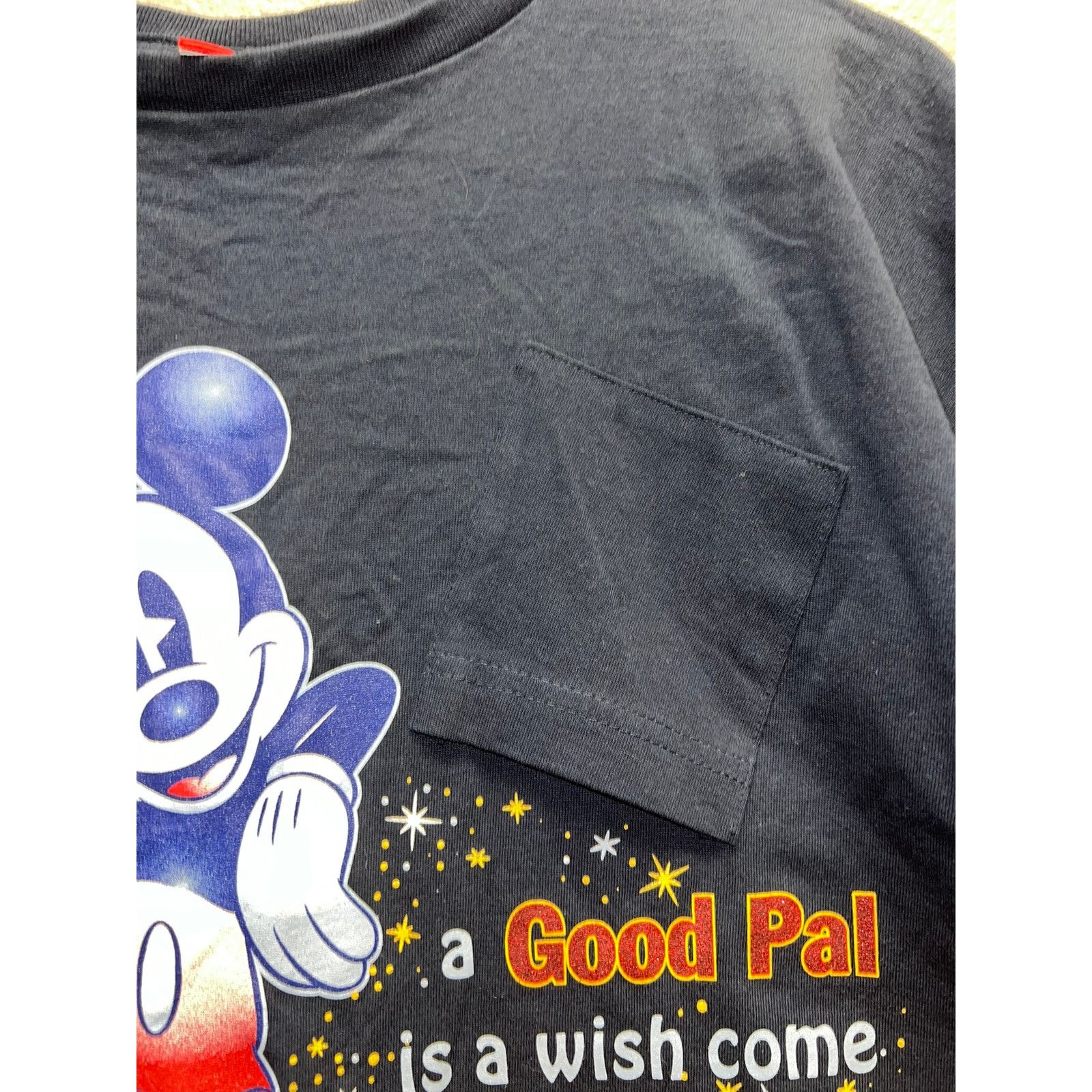 Mickey & Co. Mickey Mouse Shirt Good Pal Pocket Blue Disney Tee Large Size US L / EU 52-54 / 3 - 5 Thumbnail