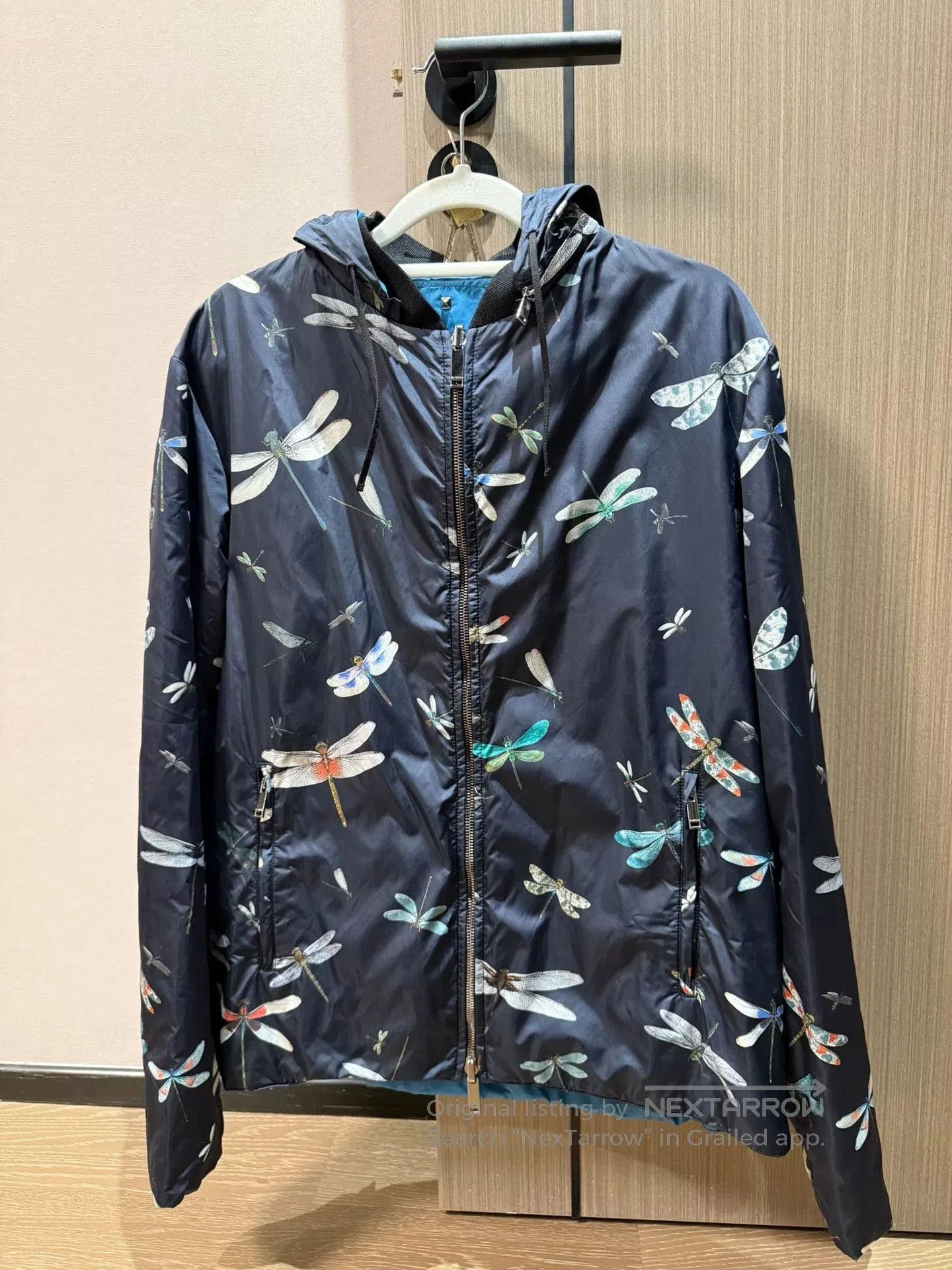 Valentino Valentino Reversible Dragonfly Print Jacket. Size US M / EU 48-50 / 2 - 1 Thumbnail