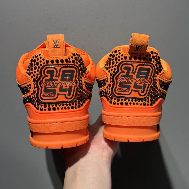 Louis Vuitton Louis Vuitton Skate Orange Low-Top Sneakers -2508 Size US 8.5 / EU 41-42 - 1 Thumbnail