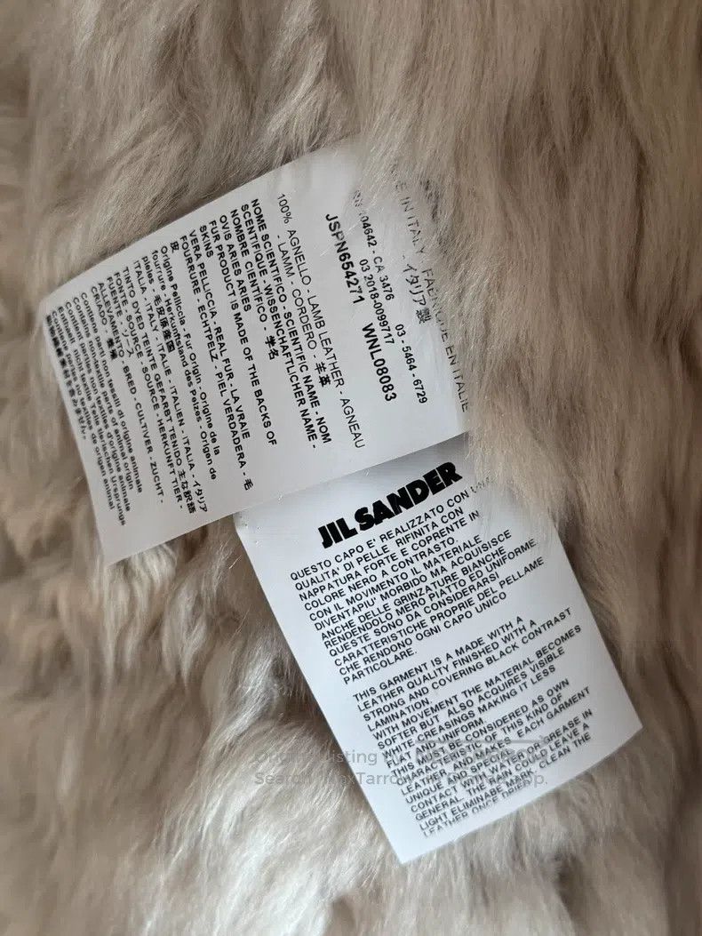 Jil Sander Jil Sander size 36 Leather lambskin fur coat made in Italy Size XXS / US 00 / IT 34 - 3 Thumbnail