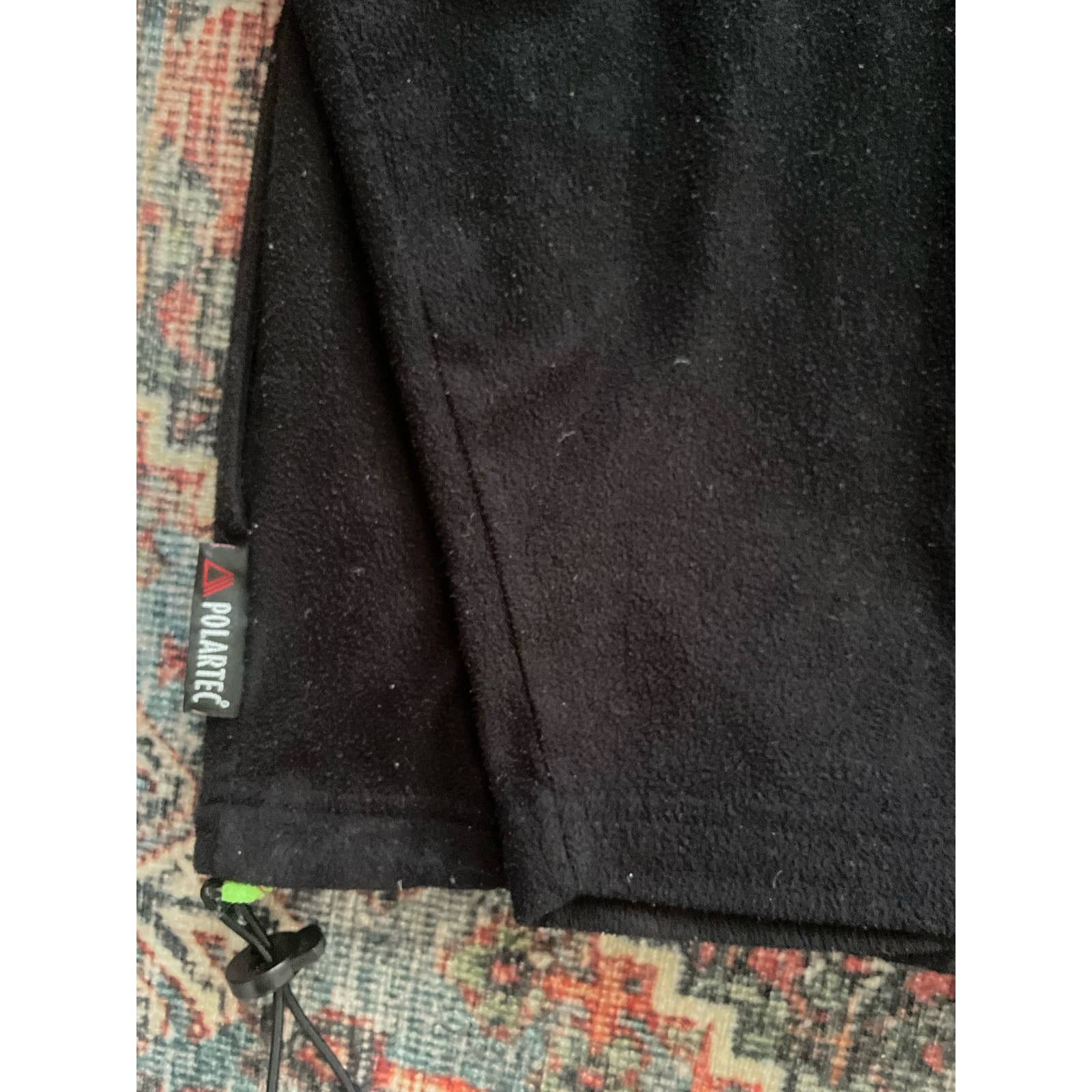 Eddie Bauer Vtg Eddie Bauer Ebtek 1/4 Zip Black Polartec Fleece, Small Size US S / EU 44-46 / 1 - 6 Thumbnail