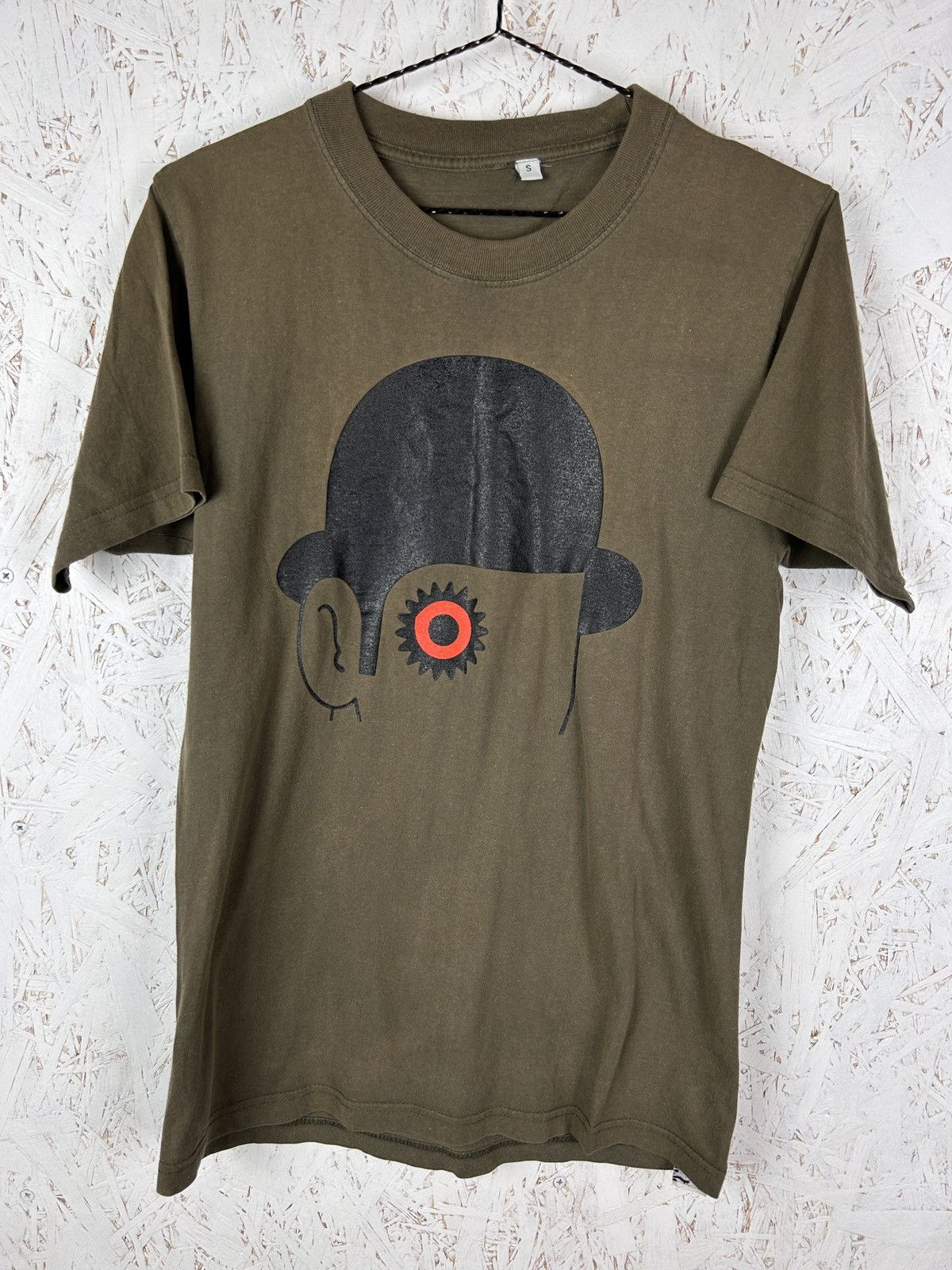 Vintage Vintage Clockwork Orange Movie Face Logo T-Shirt Size S Size US S / EU 44-46 / 1 - 1 Thumbnail