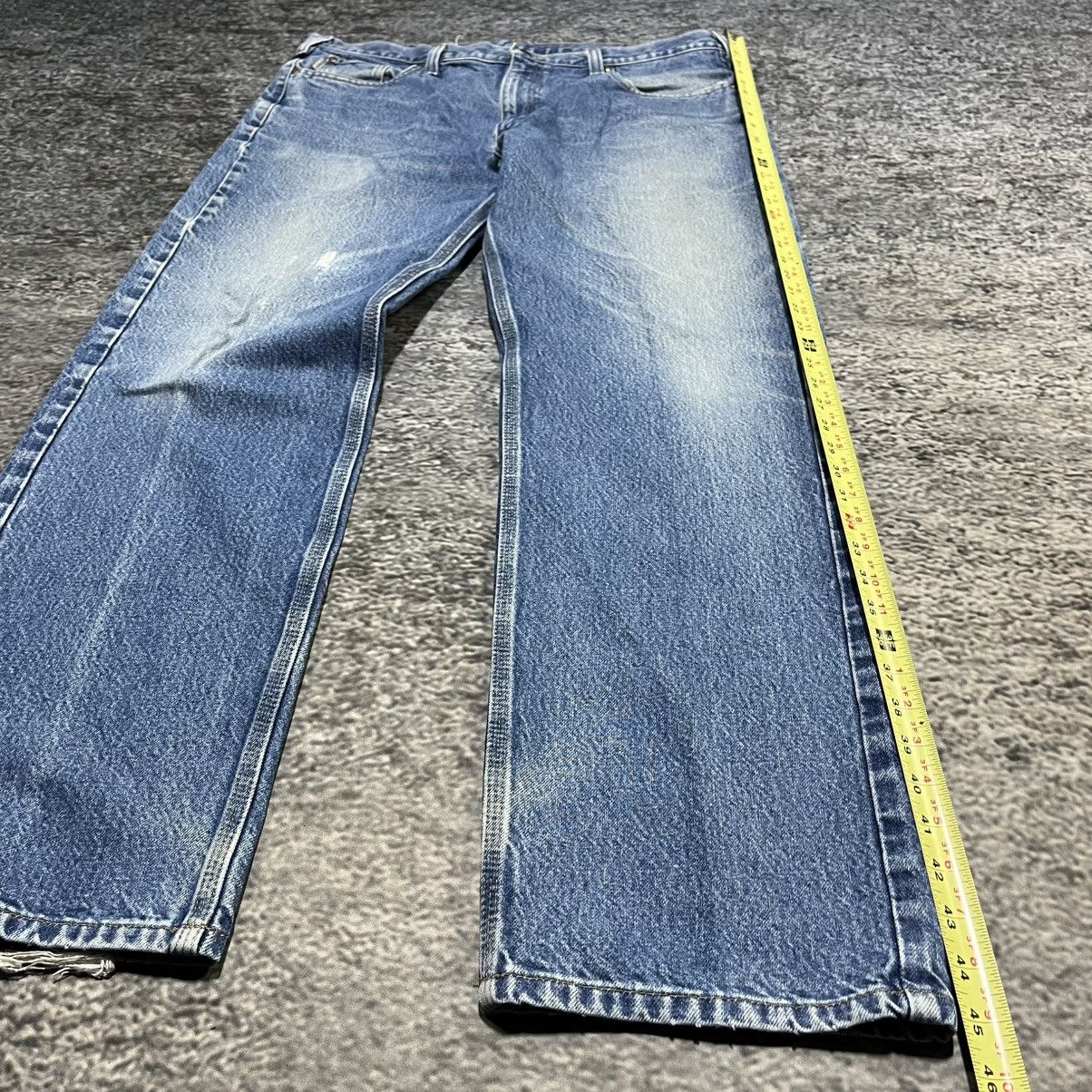 Carhartt Vintage Carhartt Blue Faded Workwear Skater 2000s Jeans Size US 40 / EU 56 - 10 Thumbnail