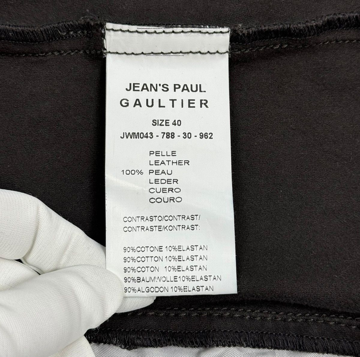 Jean Paul Gaultier Jean Paul Gaultier Genuine Leather Jacket Archive Vintage Size M / US 6-8 / IT 42-44 - 21 Thumbnail