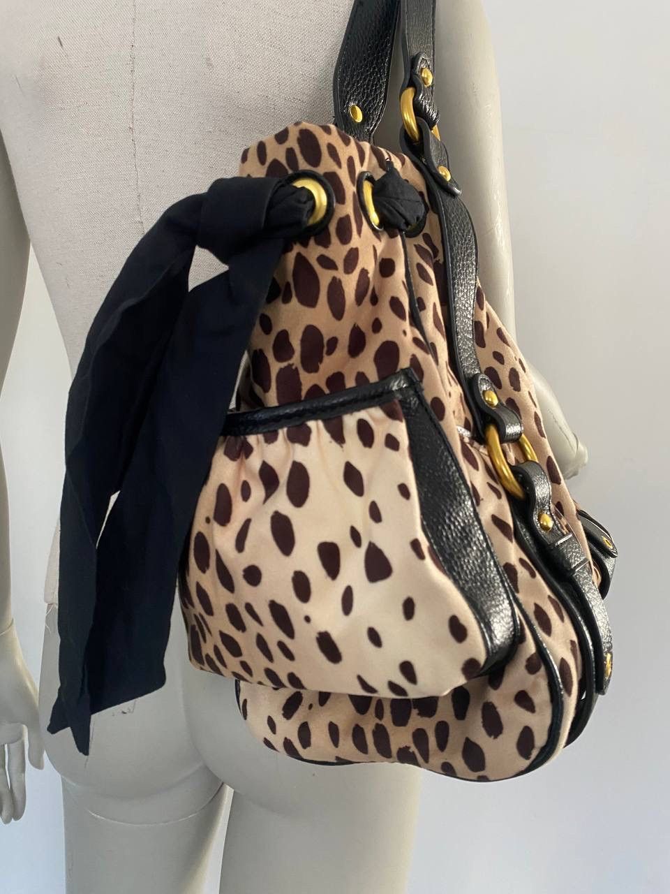 Juicy Couture Juicy Couture Daydreamer Y2k Leopard Print Shoulder Bag Size ONE SIZE - 4 Thumbnail