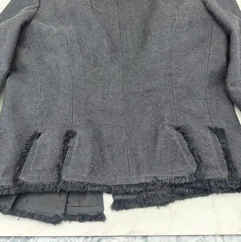 Chanel Chanel Gray Denim Jacket for Women . Size M / US 6-8 / IT 42-44 - 7 Thumbnail