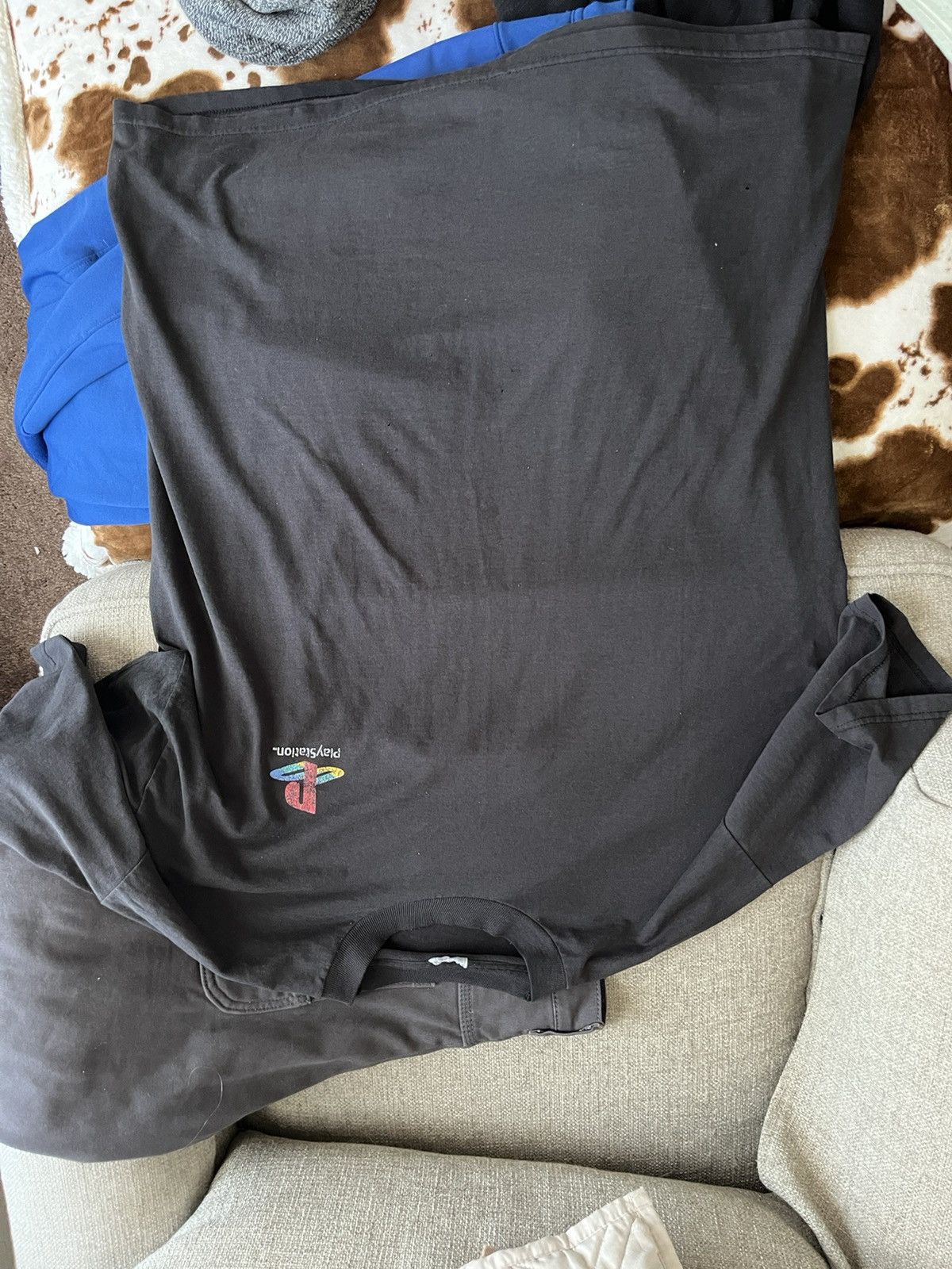 Vintage Vintage PlayStation shirt Size US XL / EU 56 / 4 - 2 Thumbnail