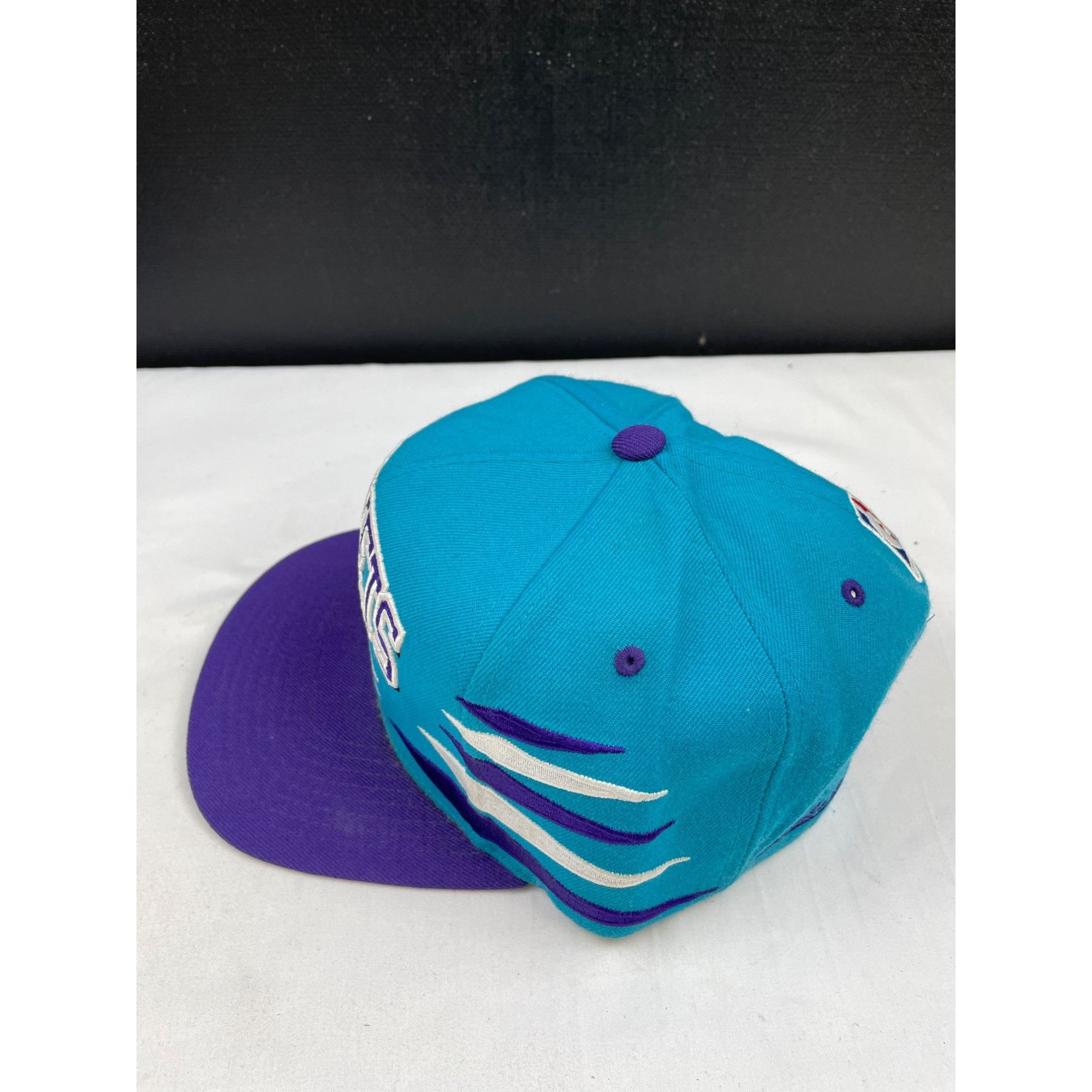 Mitchell & Ness Mitchell & Ness Hornets Blue/Purple Unisex Hat/Cap Adjustabl Size ONE SIZE - 2 Thumbnail