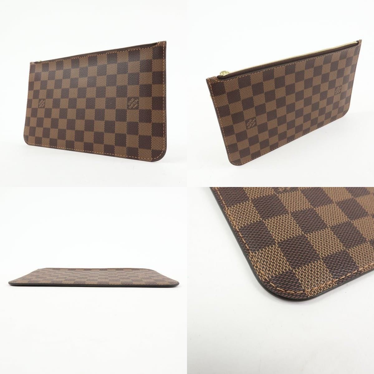Louis Vuitton Louis Vuitton Damier Ebene Neverfull MM Pochette Size ONE SIZE - 3 Thumbnail