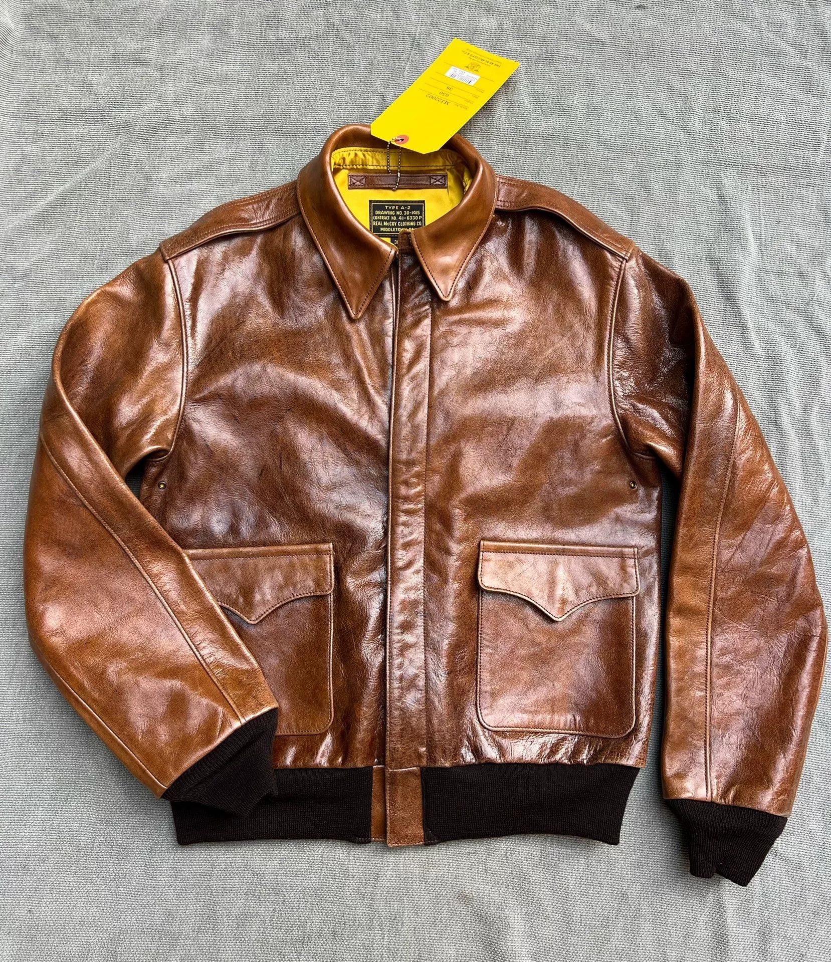 The Real McCoy's Real Mccoy Hand-Dyed A-2 Jacket Size US M / EU 48-50 / 2 - 1 Thumbnail