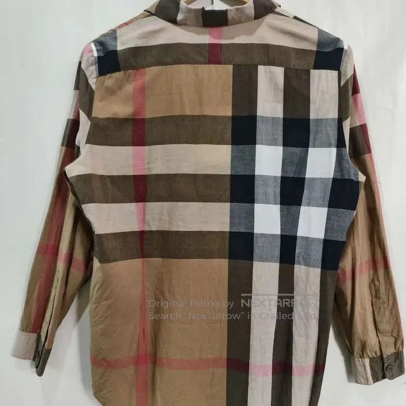 Burberry Burberry Men's Khaki Long Sleeve Shirt. Size US M / EU 48-50 / 2 - 2 Thumbnail