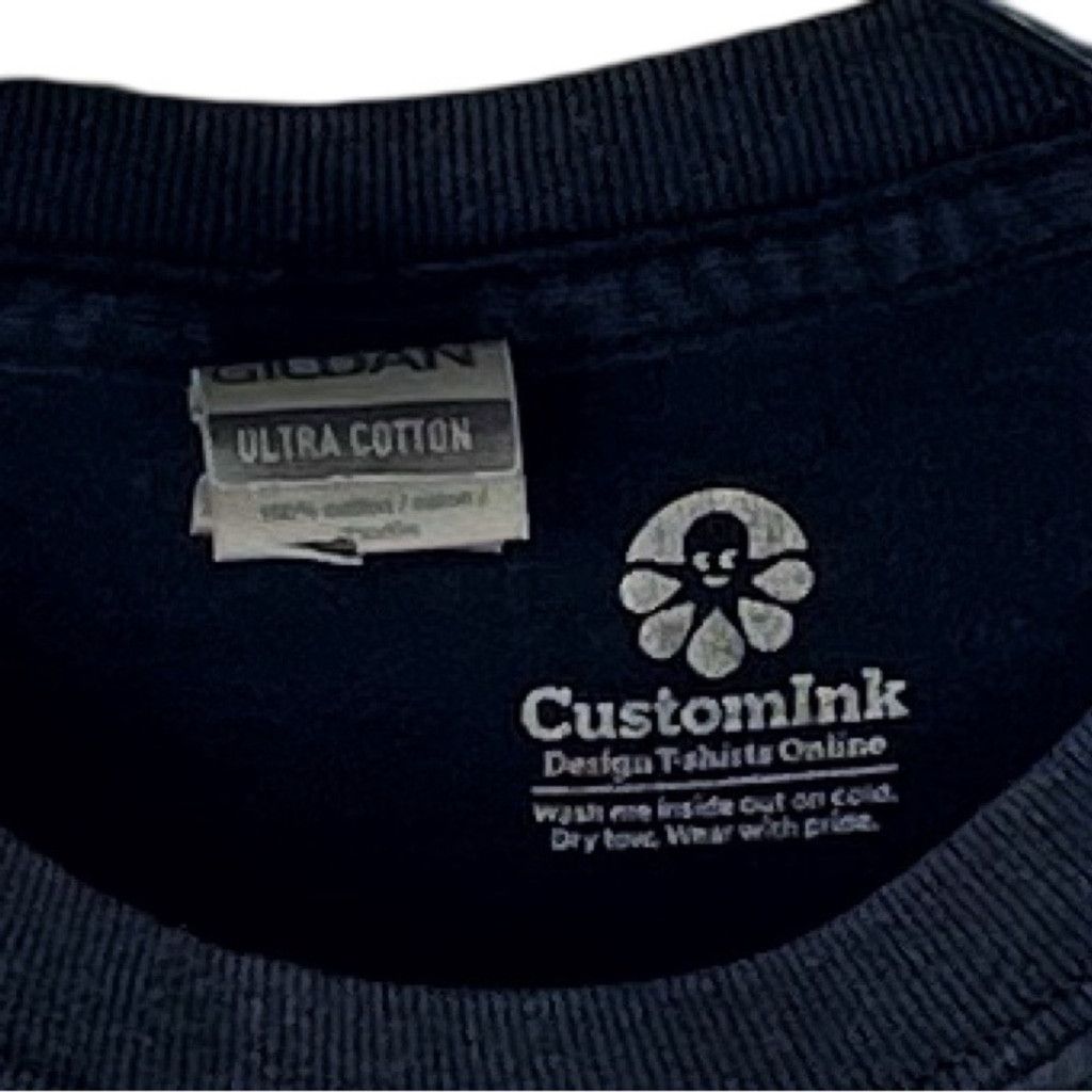 Gildan THE CAMPER CARTEL GILDAN Men’s Black Graphic T-shirt Paint L Size US L / EU 52-54 / 3 - 5 Thumbnail