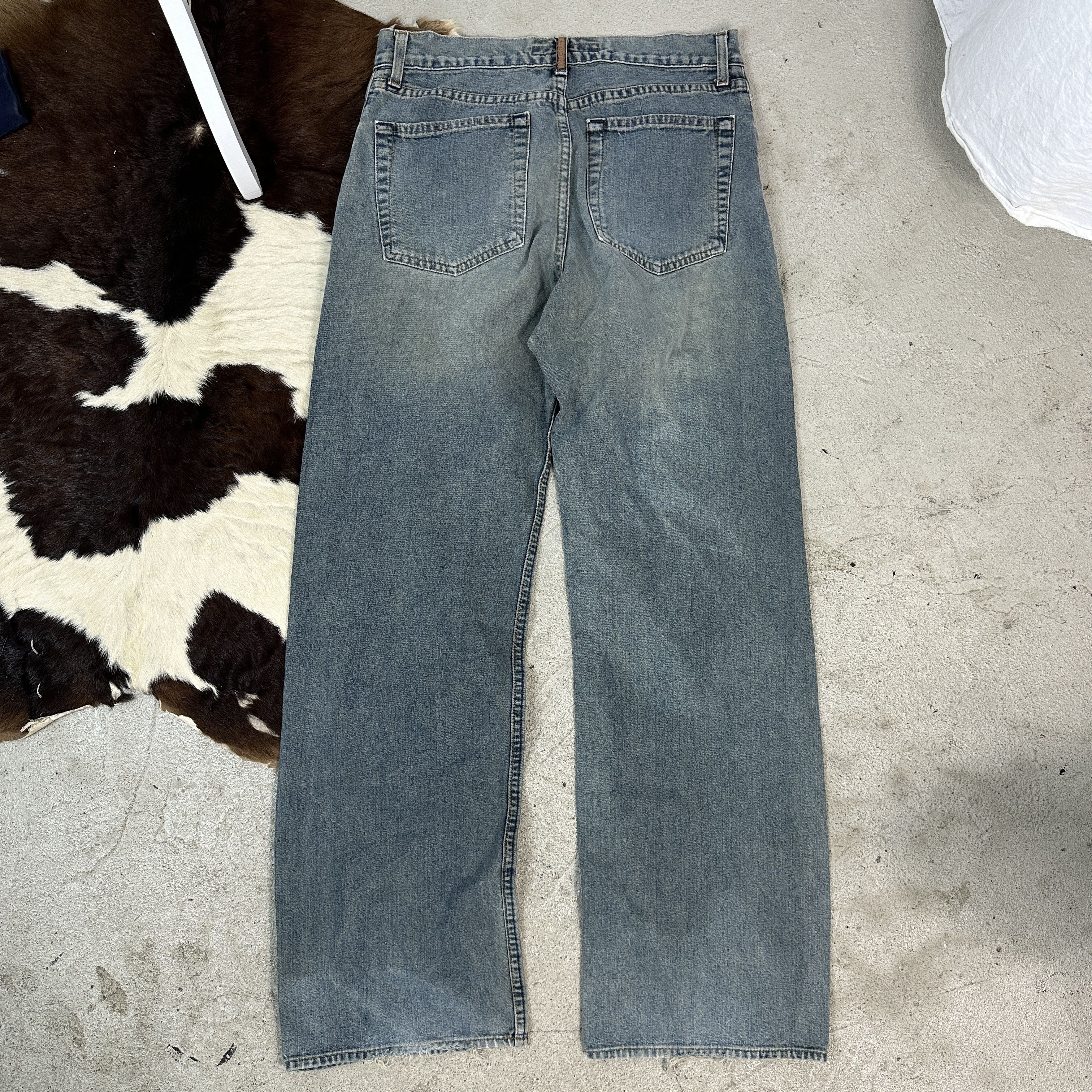Vintage Vintage Denim Y2K Streetwear Baggy Hip-Hop FCUK Jeans Size US 32 / EU 48 - 6 Thumbnail