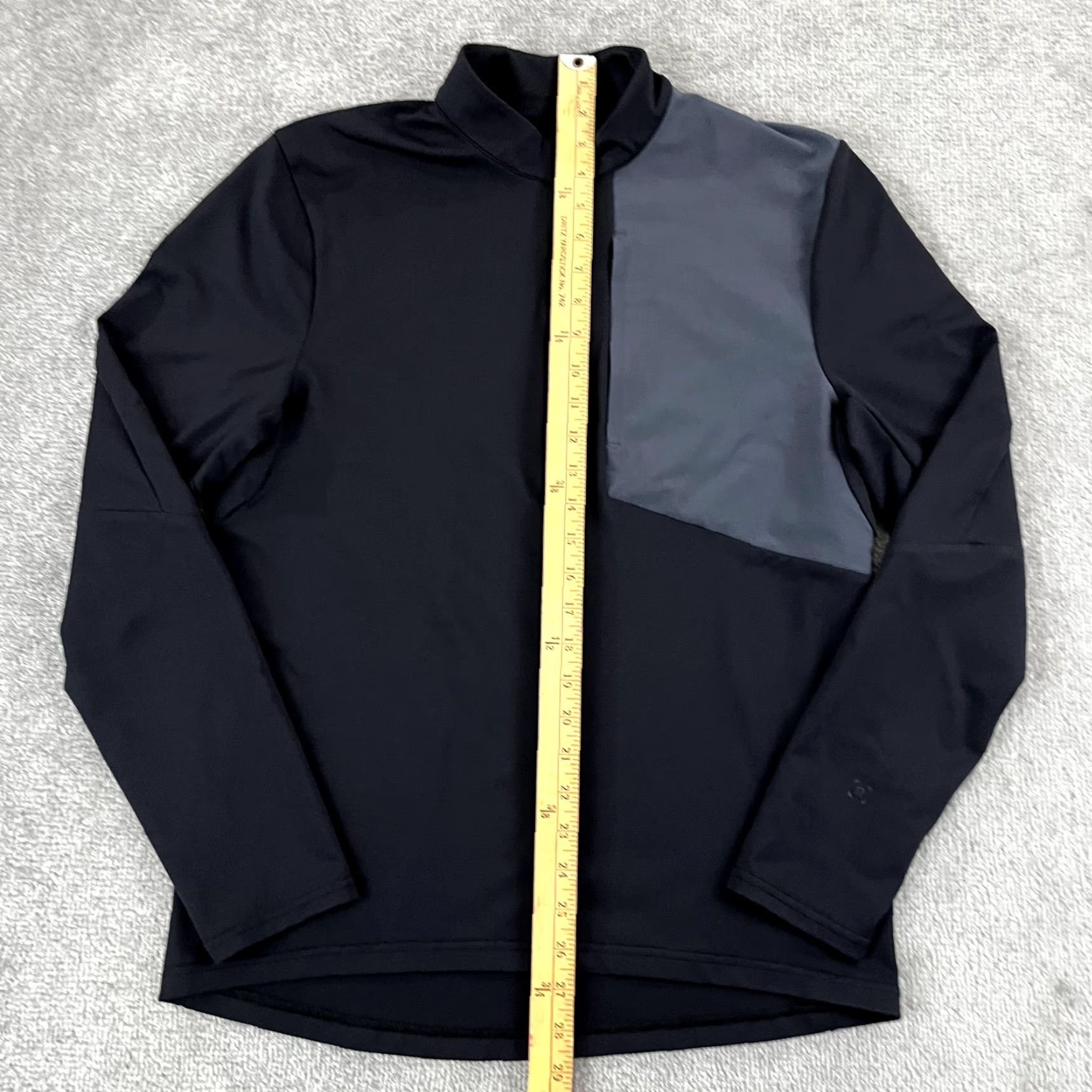 Lululemon LULULEMON Jacket Men M Gray 1/2 Zip Pullover Regular Fit Polyester Breathable Lightweight Golf Preppy Basic Jacket Logo on Left Sleeve Size US M / EU 48-50 / 2 - 4 Thumbnail