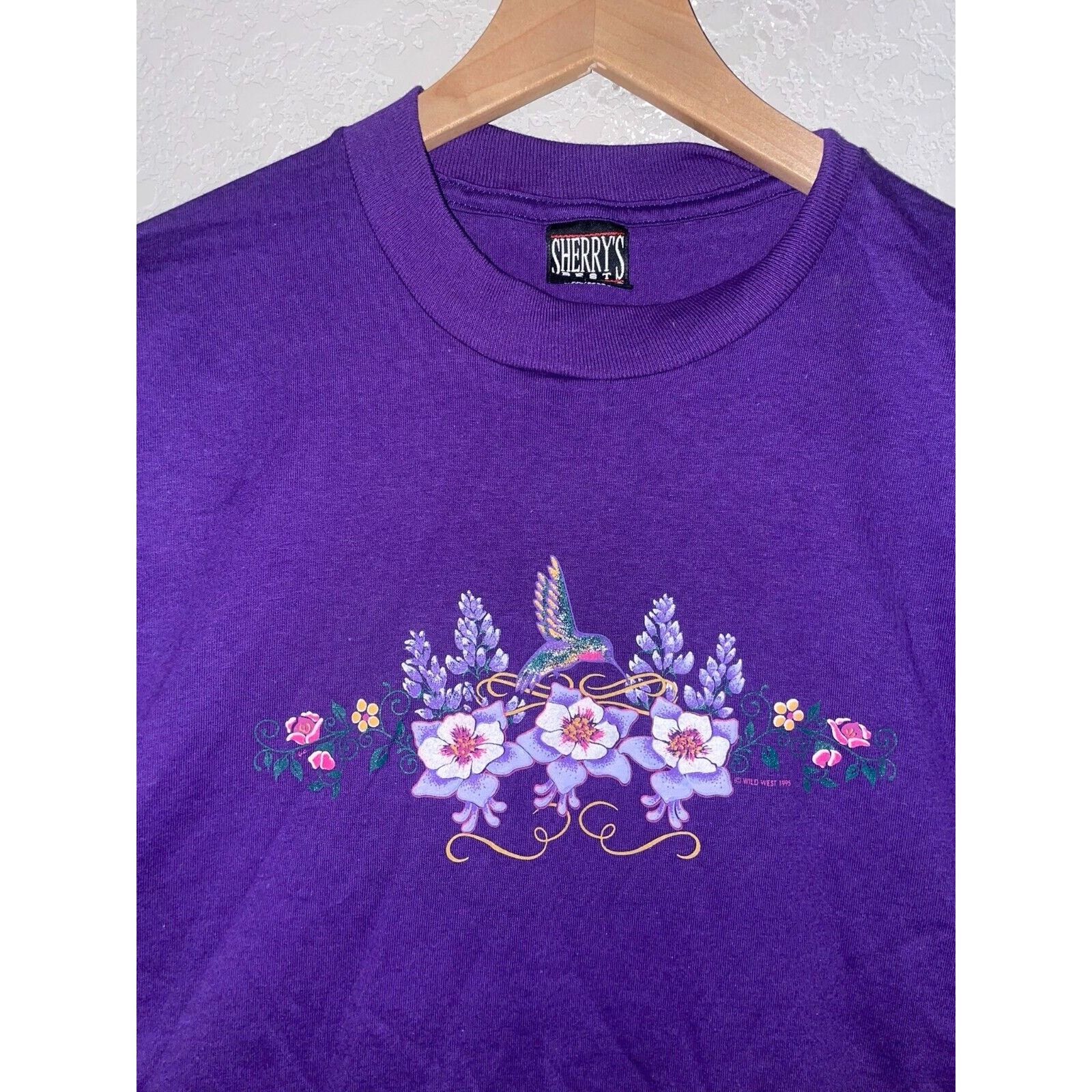 Vintage Vintage Garden Shirt Wild West Sherry's Best Tee 90s VTG L Size US L / EU 52-54 / 3 - 2 Thumbnail