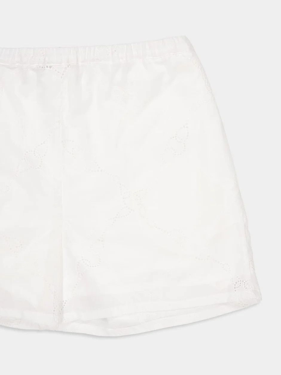 Gucci oc11z1125 Short Horsebit Sangallo in Off White Size 26" / US 2 / IT 38 - 3 Thumbnail
