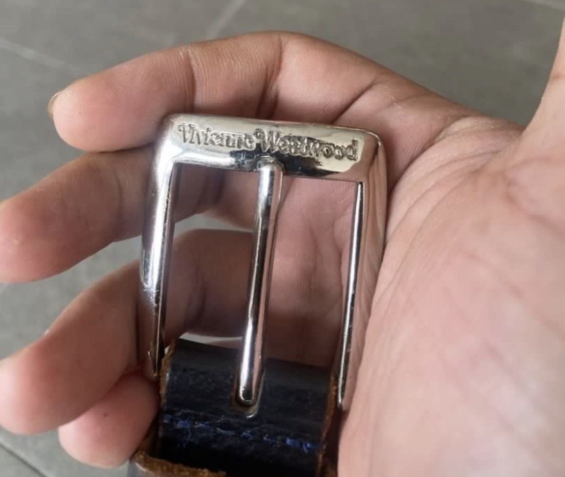 Vivienne Westwood Vivienne Westwood leather belt orb logo Size ONE SIZE - 6 Thumbnail