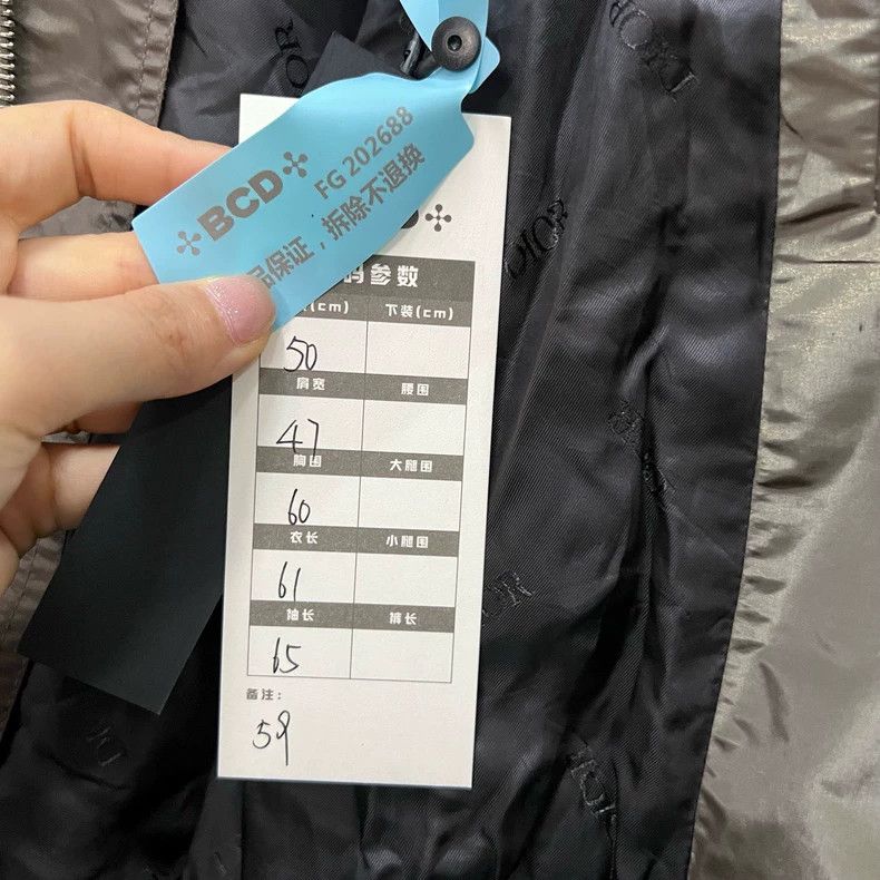 Dior Dior Embroidered logo hooded jacket 2501-Nextarrow Size US M / EU 48-50 / 2 - 7 Thumbnail