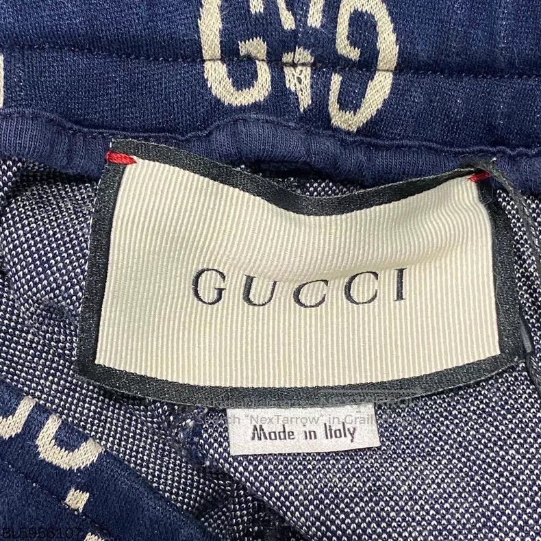 Gucci Gucci Size XS Old-fashioned full-print school uniform trous Size US 27 - 4 Thumbnail