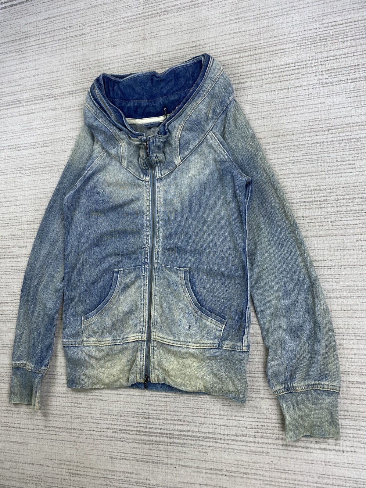 GOA Vintage GOA Genuine Vintage Washed Blue Rare Jacket Size US M / EU 48-50 / 2 - 4 Thumbnail