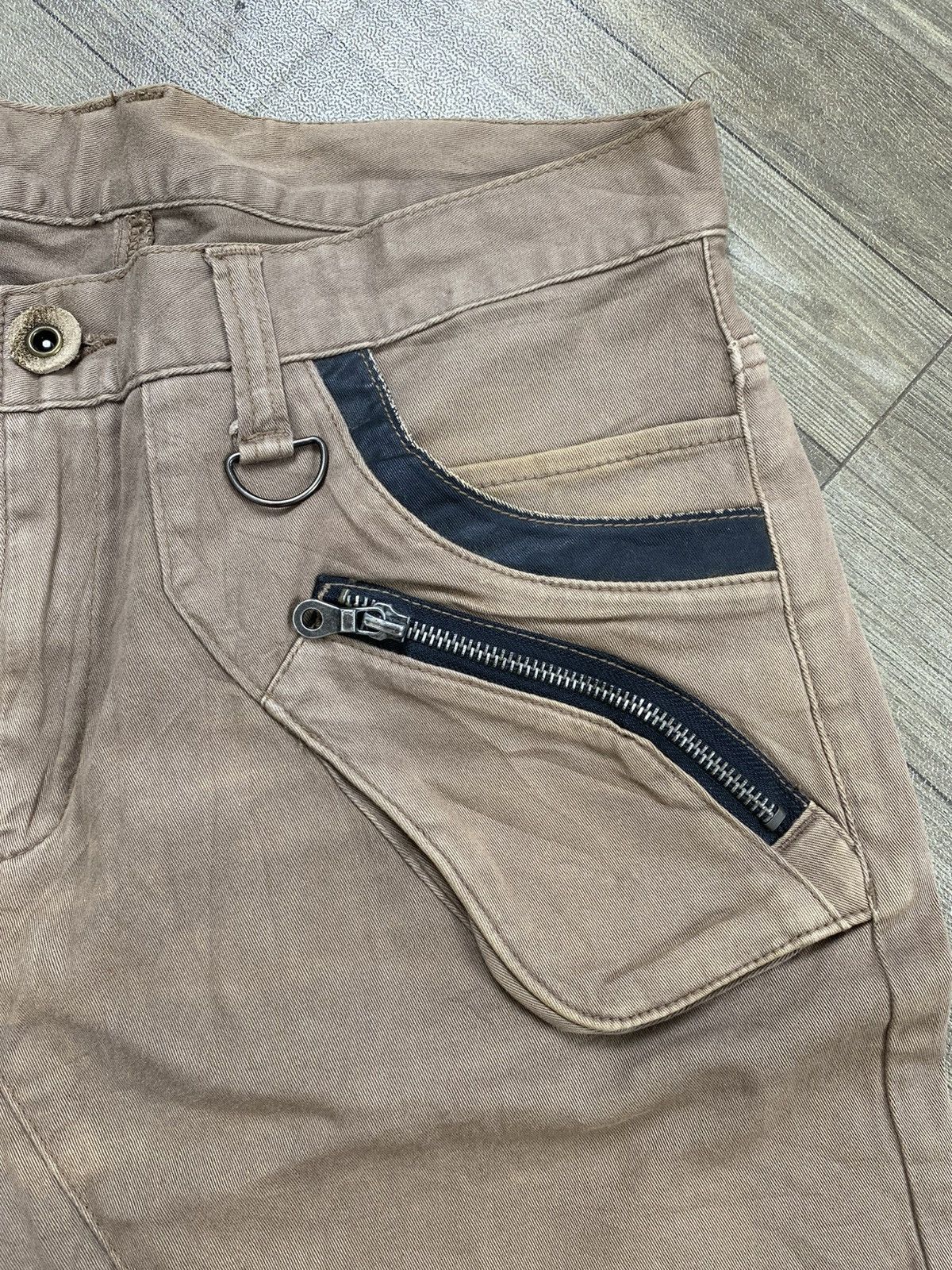PPFM Vintage PPFM J Cut Off Distressed Punk Lgb Faded Pants Y2K Size US 32 / EU 48 - 8 Thumbnail