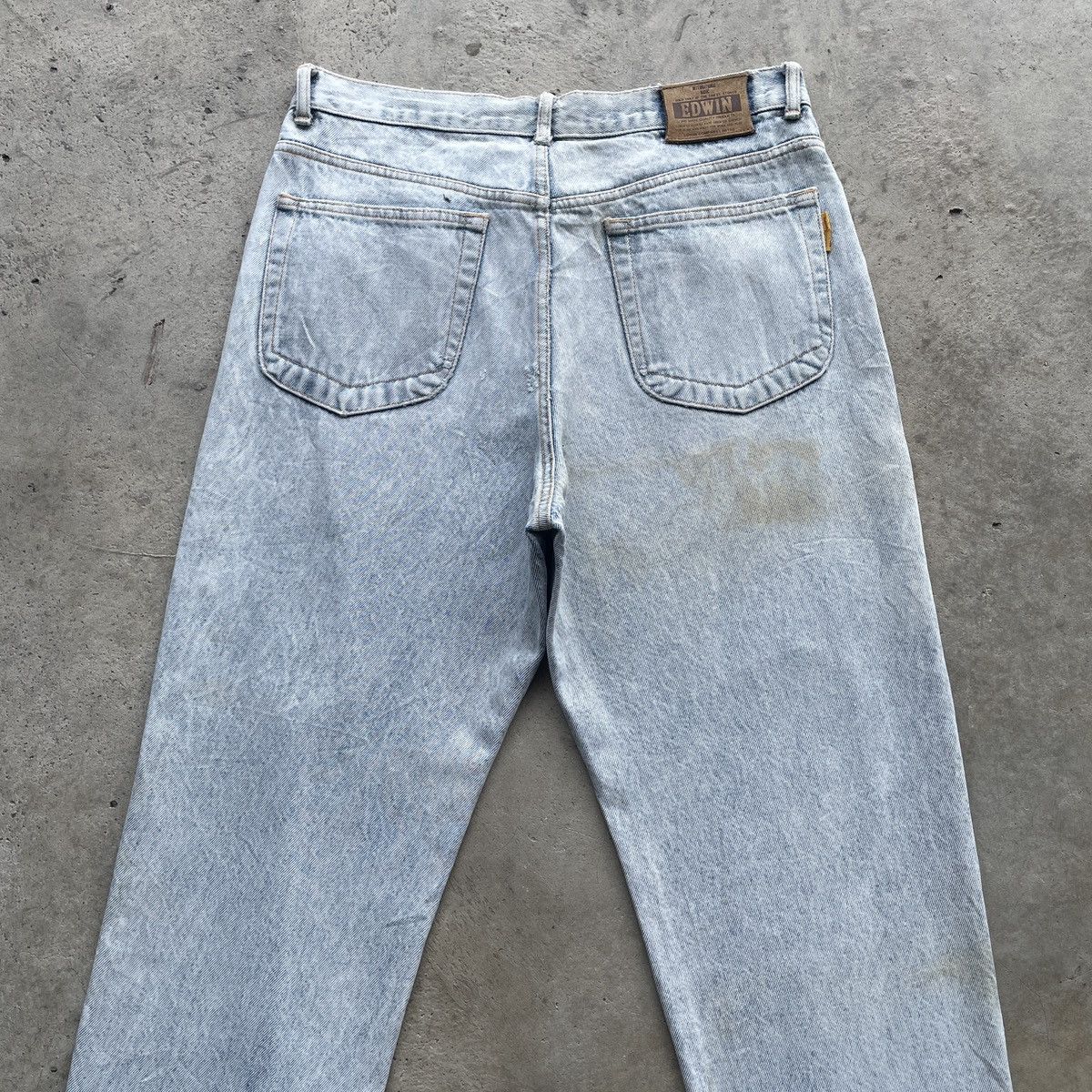 Edwin W33 Vintage Edwin Denim Distressed Wash Faded Jeans Pants Size US 33 - 9 Thumbnail
