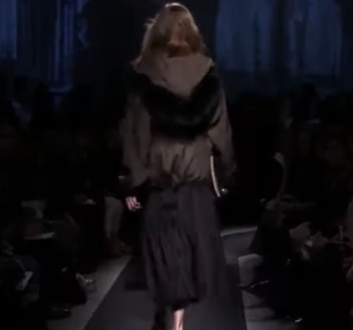 Prada Prada F/W2006 Raccoon Fur Hood Jacket Size M / US 6-8 / IT 42-44 - 3 Thumbnail