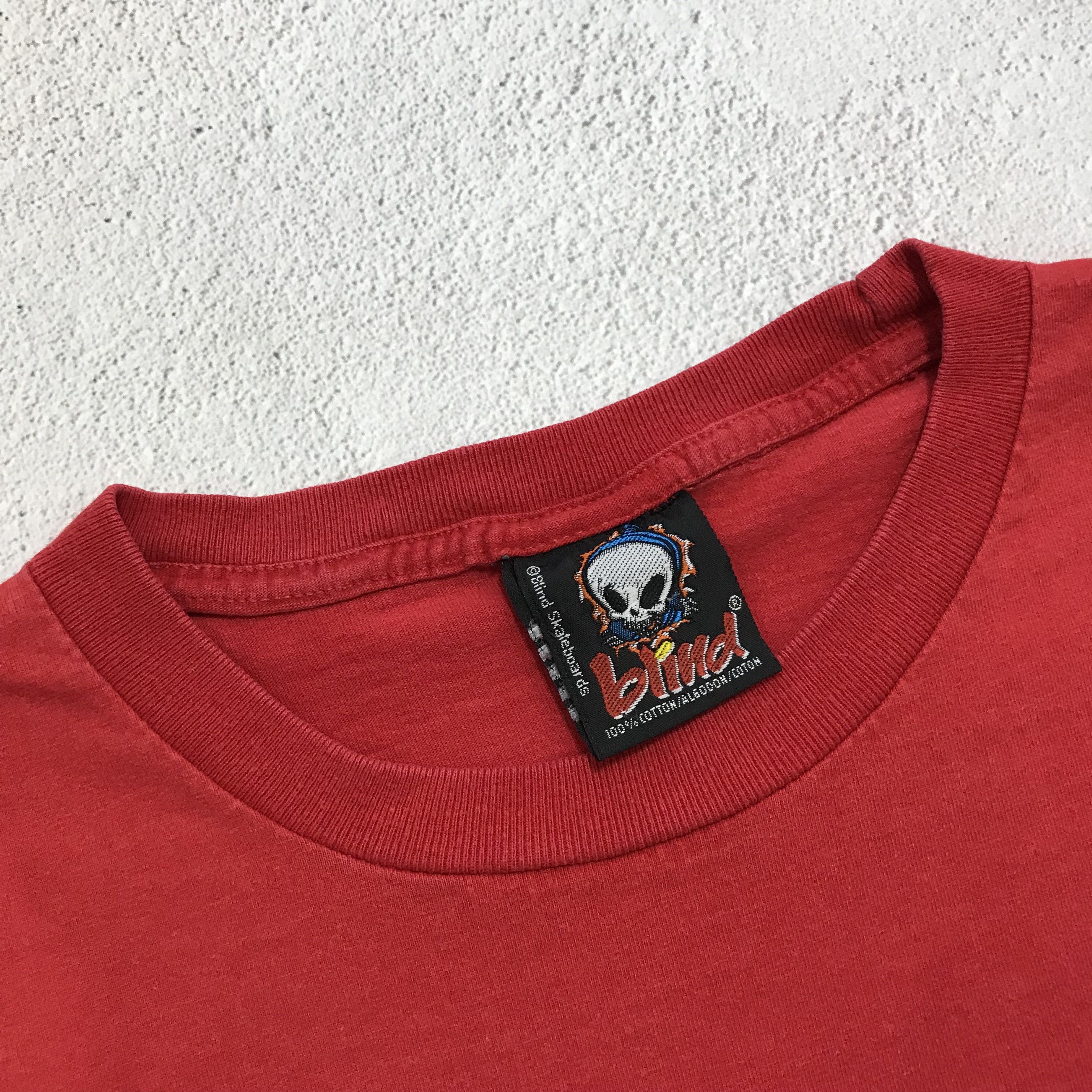Blind Skateboards BLIND Skateboards Gideon Choi Vintage T-Shirt Tee USA 90s Size US S / EU 44-46 / 1 - 4 Thumbnail