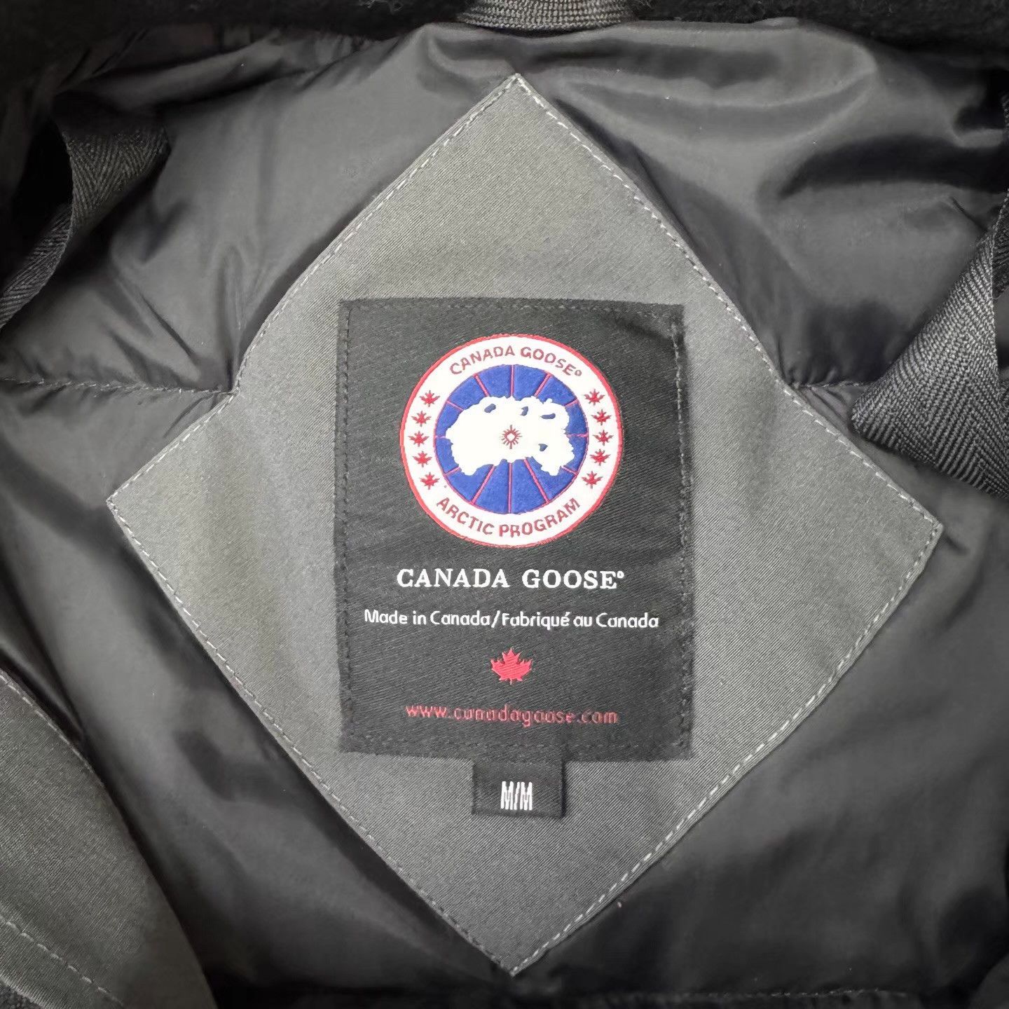 Canada Goose Canada Goose Graphite Grey Down Jacket Q10 Size US M / EU 48-50 / 2 - 5 Thumbnail