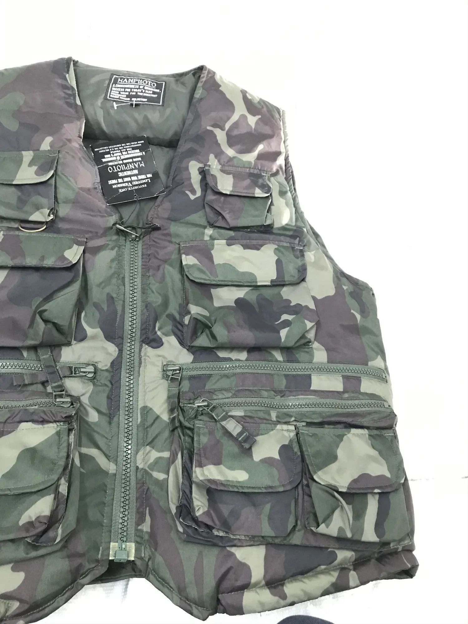 Japanese Brand Military Fatigue Down Feathers Jacket Size US L / EU 52-54 / 3 - 10 Thumbnail