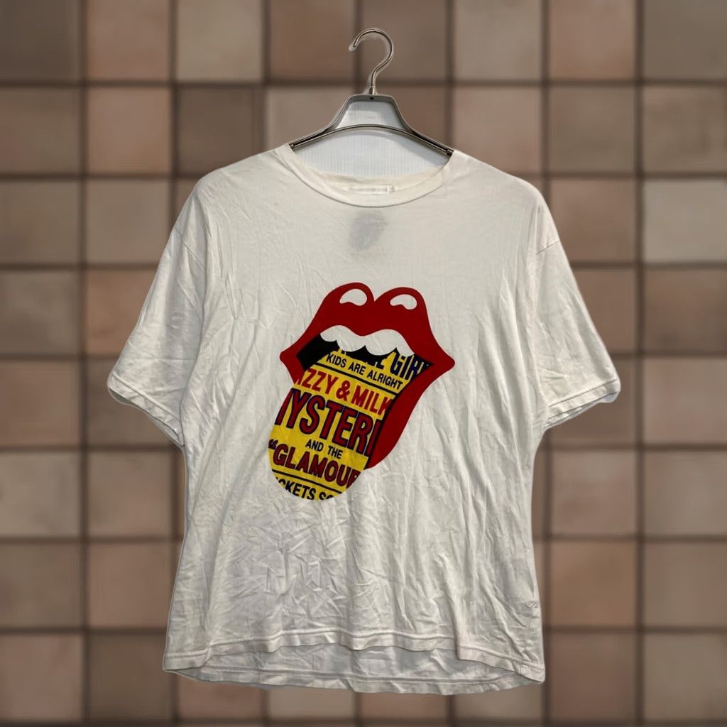 Vintage Thee Hysteric XXX T-Shirt Men L White 06221CT07 The