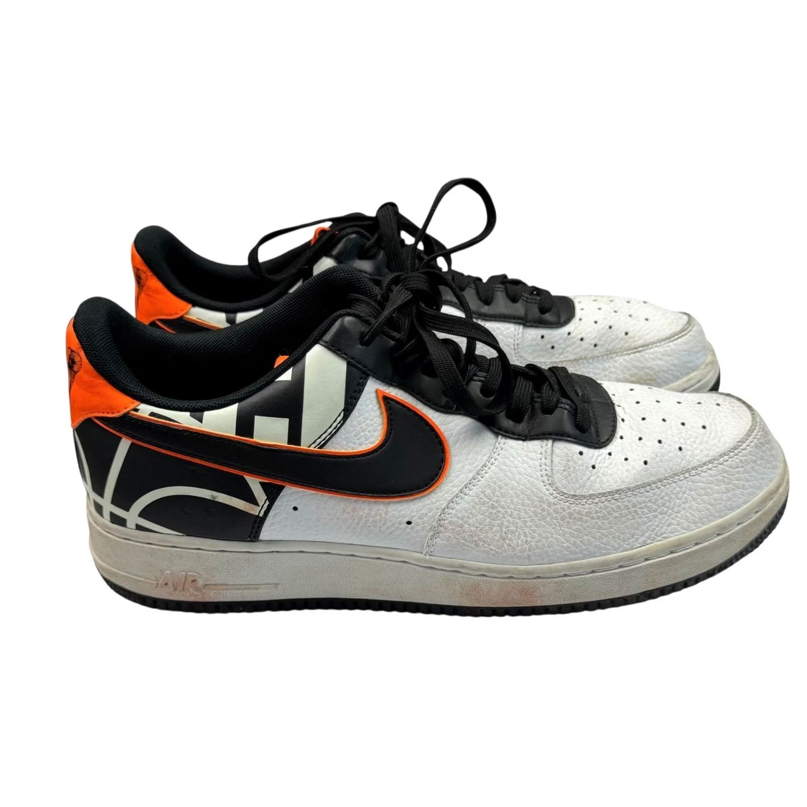 Nike Nike Air Force 1 One '07 LV8 Low White/Black 823511-104 Men's Size 11 Sneaker, Leather, Basketball, Retro, Hip Hop, Casual, 2017, Nike Size US 11 / EU 44 - 5 Thumbnail