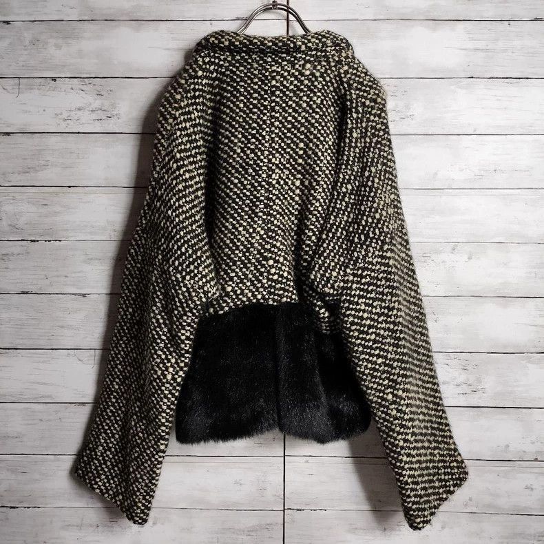 Comme des Garcons Comme des Garcons tweed jacket equal size-2506 Size US L / EU 52-54 / 3 - 6 Thumbnail