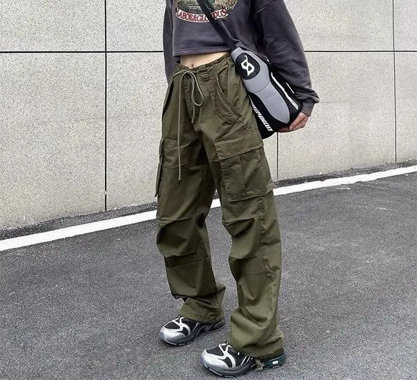 Japanese Brand Vintage pocket cargo pants Size US 32 / EU 48 - 4 Thumbnail