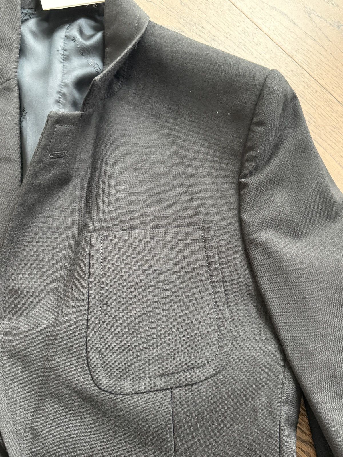 Maison Margiela Early Martin Margiela Line 14 Black Wool Blazer Jacket 44 Size US S / EU 44-46 / 1 - 9 Thumbnail