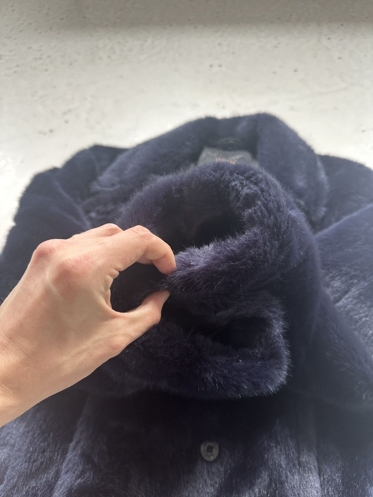 Schott × Supreme Faux fur pea jacket 740N Size US L / EU 52-54 / 3 - 6 Thumbnail